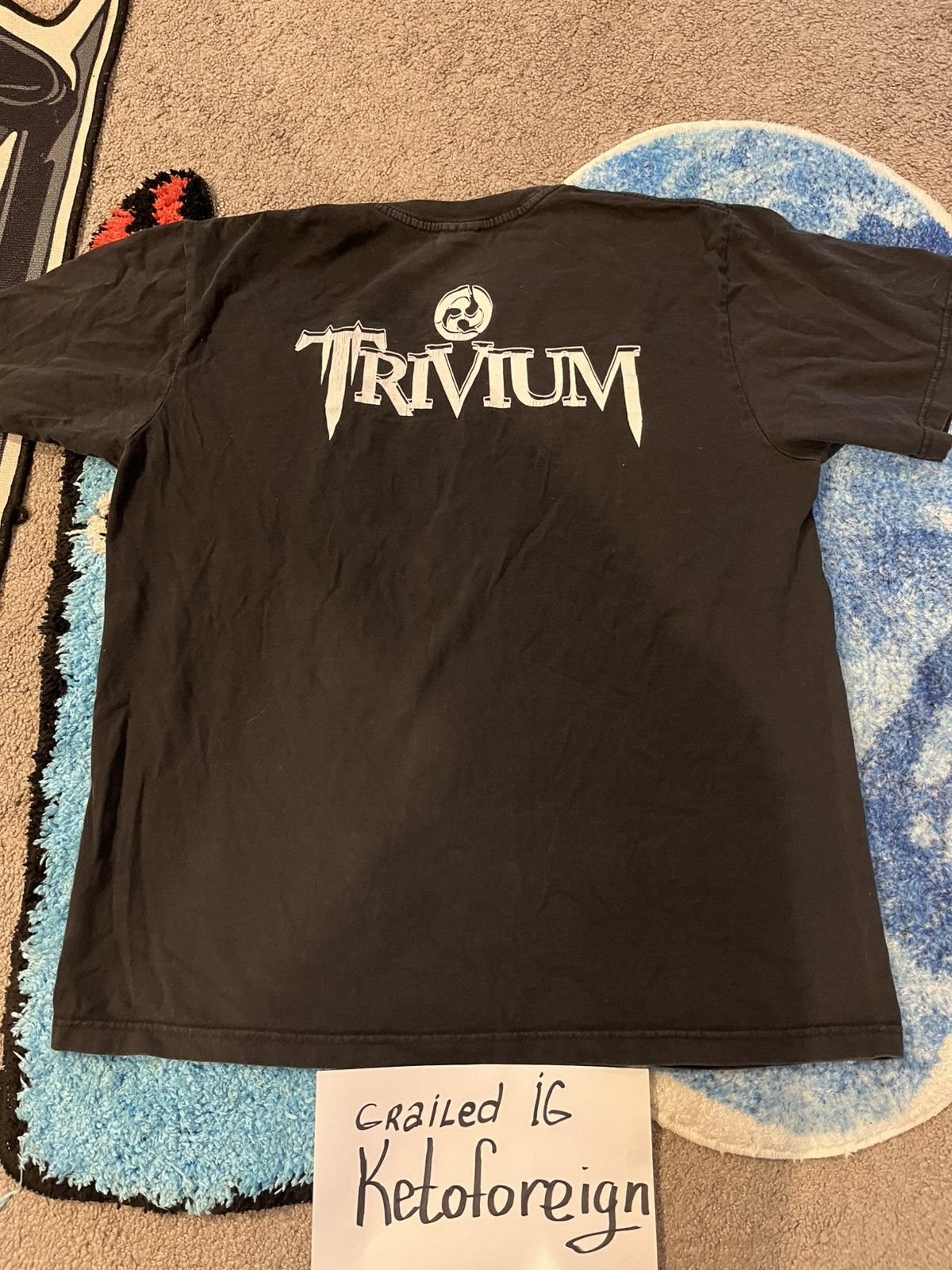 Band Tees × Vintage Vintage Trivium tee Sz L Size US L / EU 52-54 / 3 - 2 Thumbnail