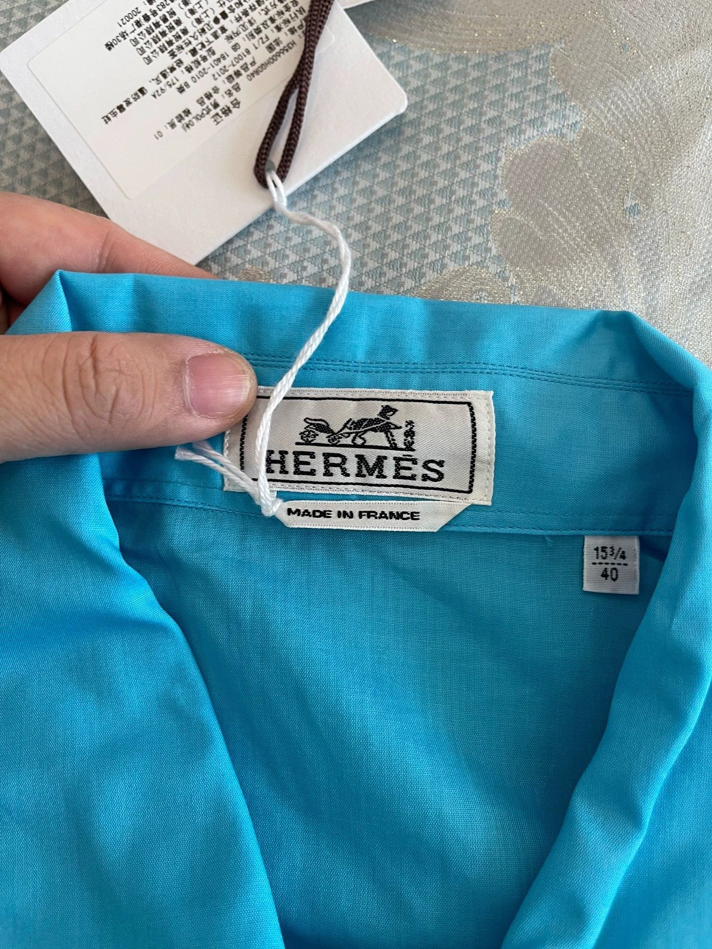 Hermes Hermès Short Sleeve Tee 40 New w/ Tags Authentic Size US M / EU 48-50 / 2 - 3 Thumbnail