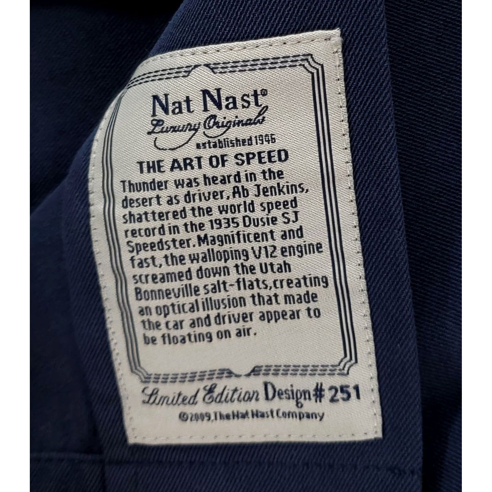 Nat Nast Nat Nast The Art of Speed Button Up Shirt Blue Silk Mens S Limited Edition Shirt (Short Sleeve) Size US S / EU 44-46 / 1 - 2 Thumbnail