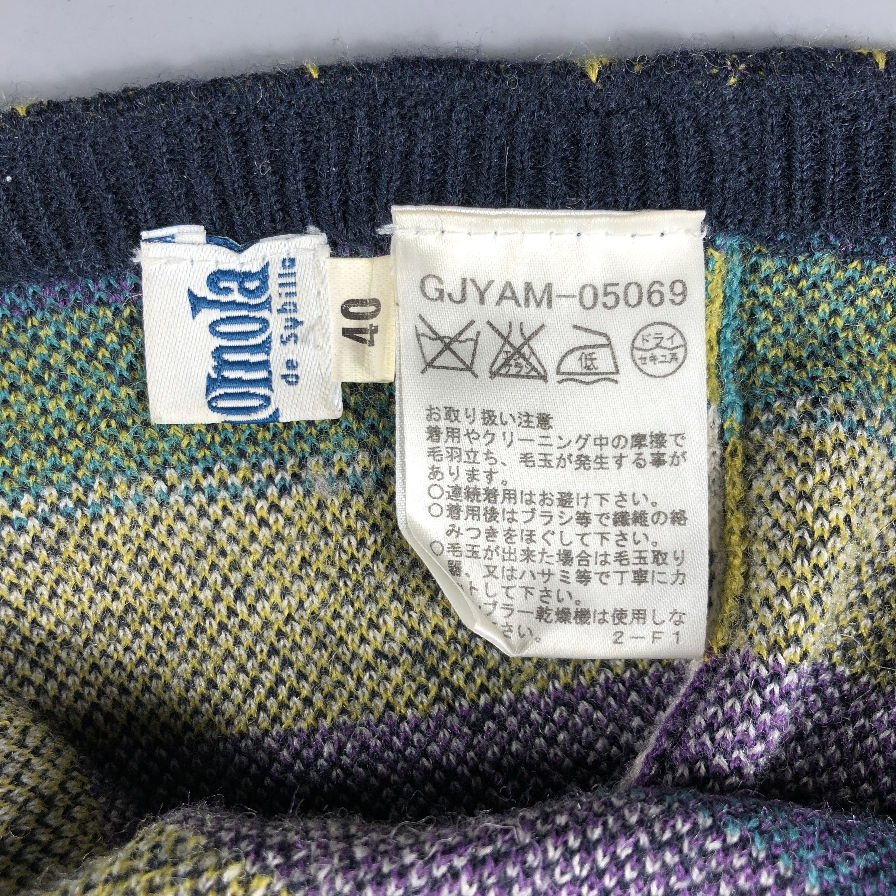 Vintage Jochomola Multiclor Beanie Snow Hat Snow Cap -D1257 Size ONE SIZE - 4 Thumbnail