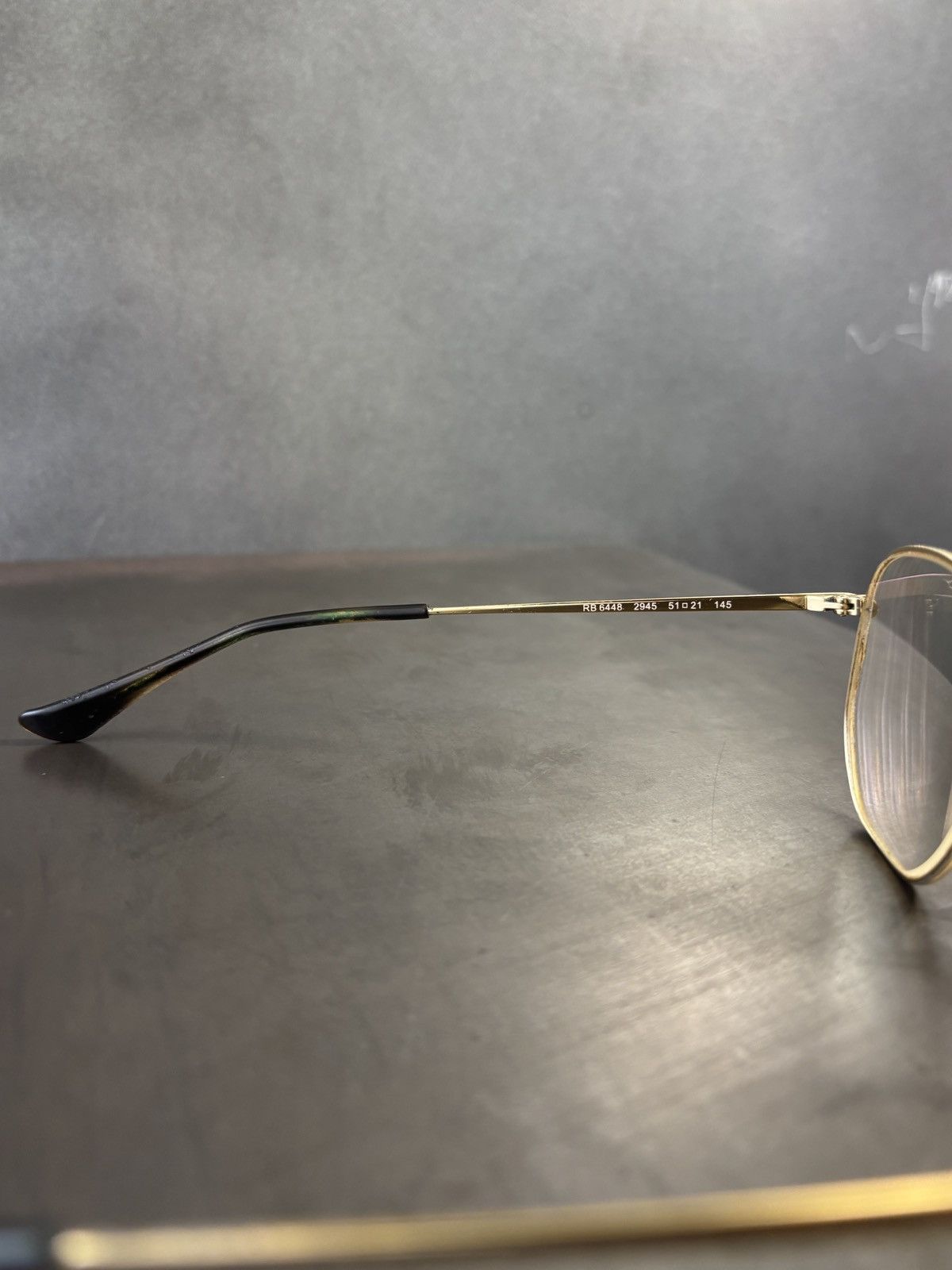 RayBan Ray Ban Eyeglasses RB 6448 Angular Geometric Metal Frames Size ONE SIZE - 8 Thumbnail