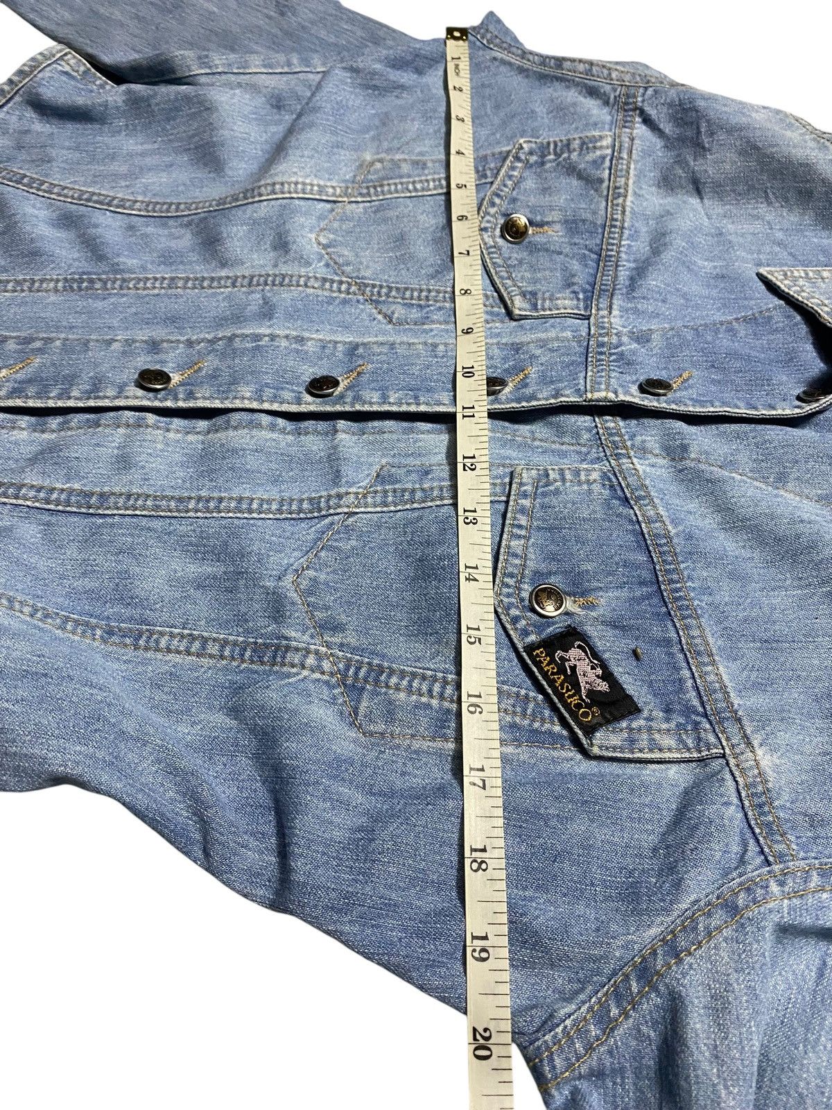 Parasuco Vintage Rare Sexy OuterShirt Parasuco Blue Wash Size M / US 6-8 / IT 42-44 - 11 Thumbnail