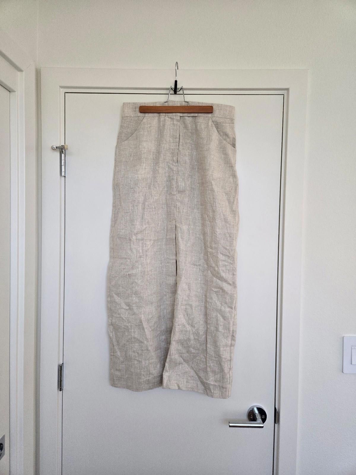 REVOLVE NWT L'Academie Orsina Maxi Skirt 100% Linen Size 32" / US 10 / IT 46 - 1 Thumbnail