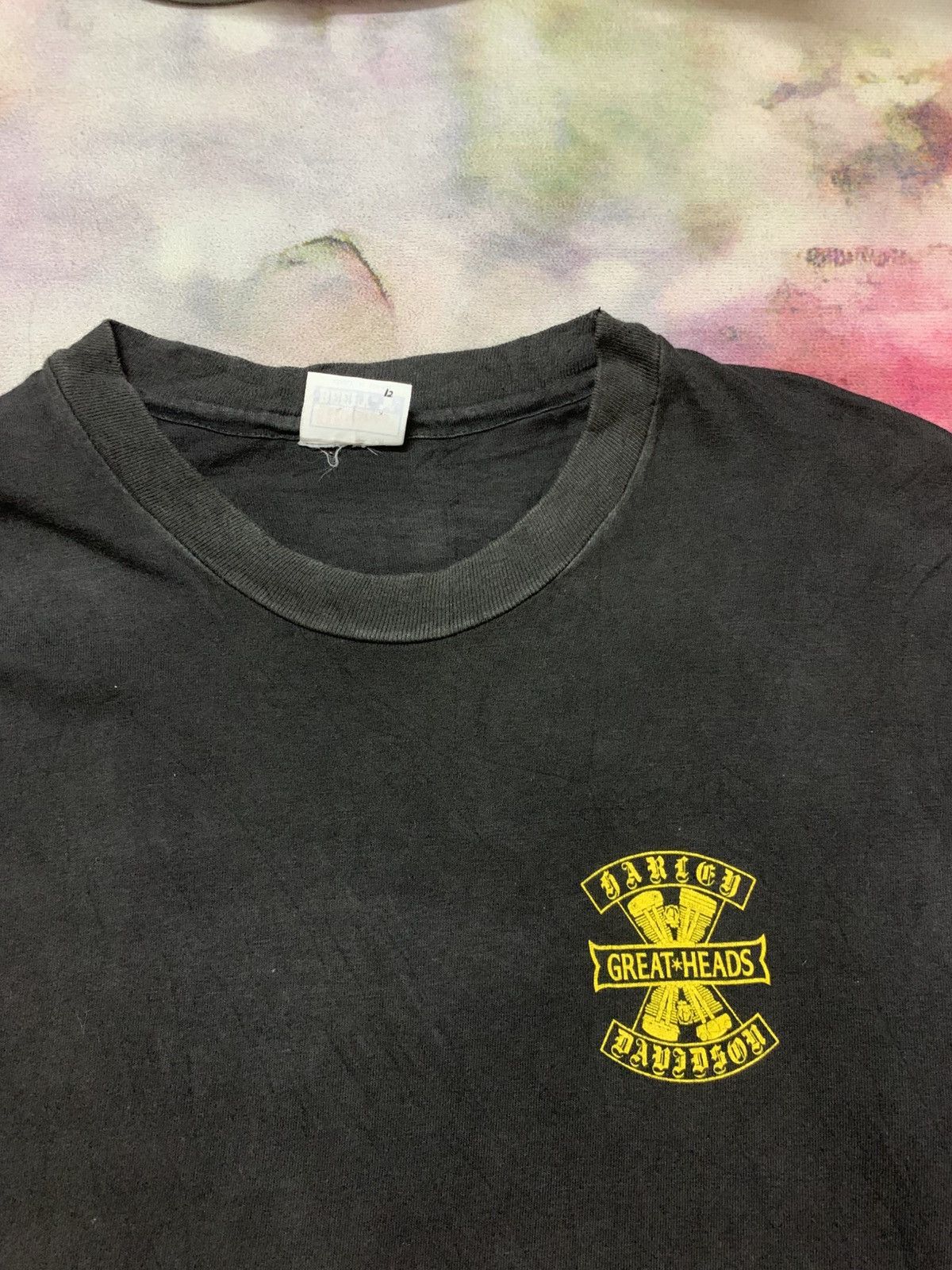 Harley Davidson × Vintage VINTAGE 90’s HARLEY DAVIDSON GREAT HEADS LONGSLEEVE Size US M / EU 48-50 / 2 - 4 Thumbnail