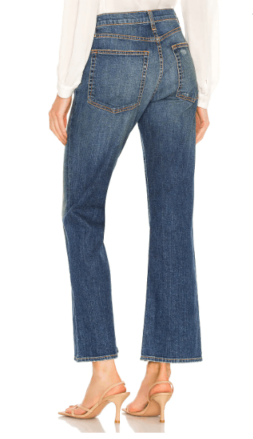 Nili Lotan Nili Lotan Jean Classic Wash Cotton Blend Distressed Size 30" / US 8 / IT 44 - 11 Thumbnail
