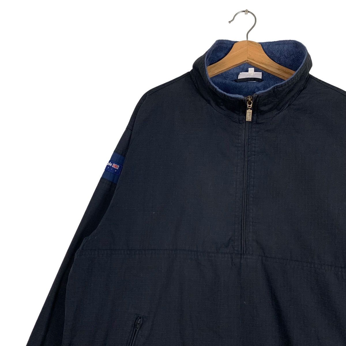 Reebok REEBOK CLASSIC Half Zip Turtle Neck Pullover Jacket 0399-C18 Size US L / EU 52-54 / 3 - 6 Thumbnail
