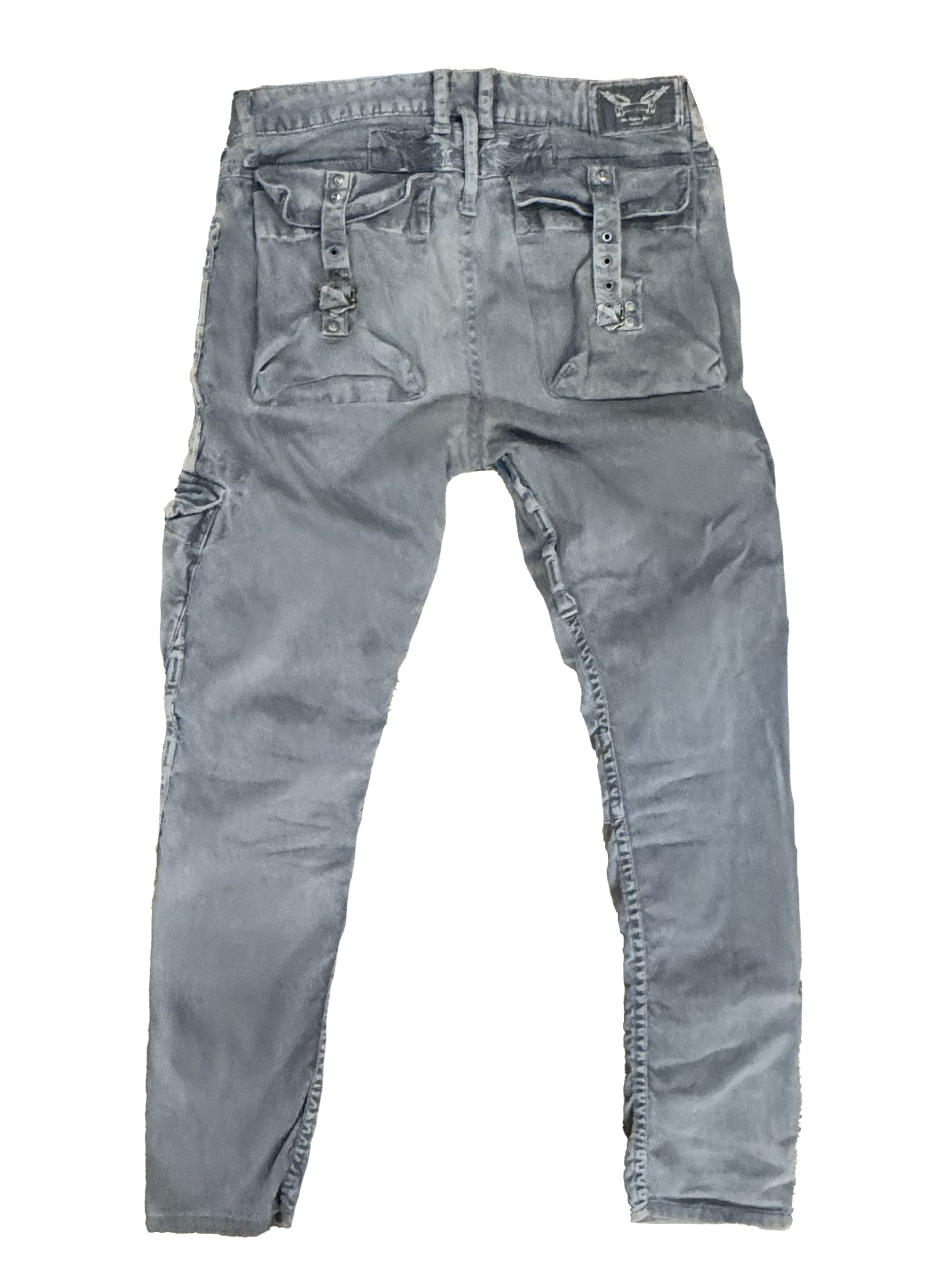 Robins Jeans ROBINS JEANS GREY RAPTOR ZIP CARGO mens 30 Size US 30 / EU 46 - 3 Thumbnail