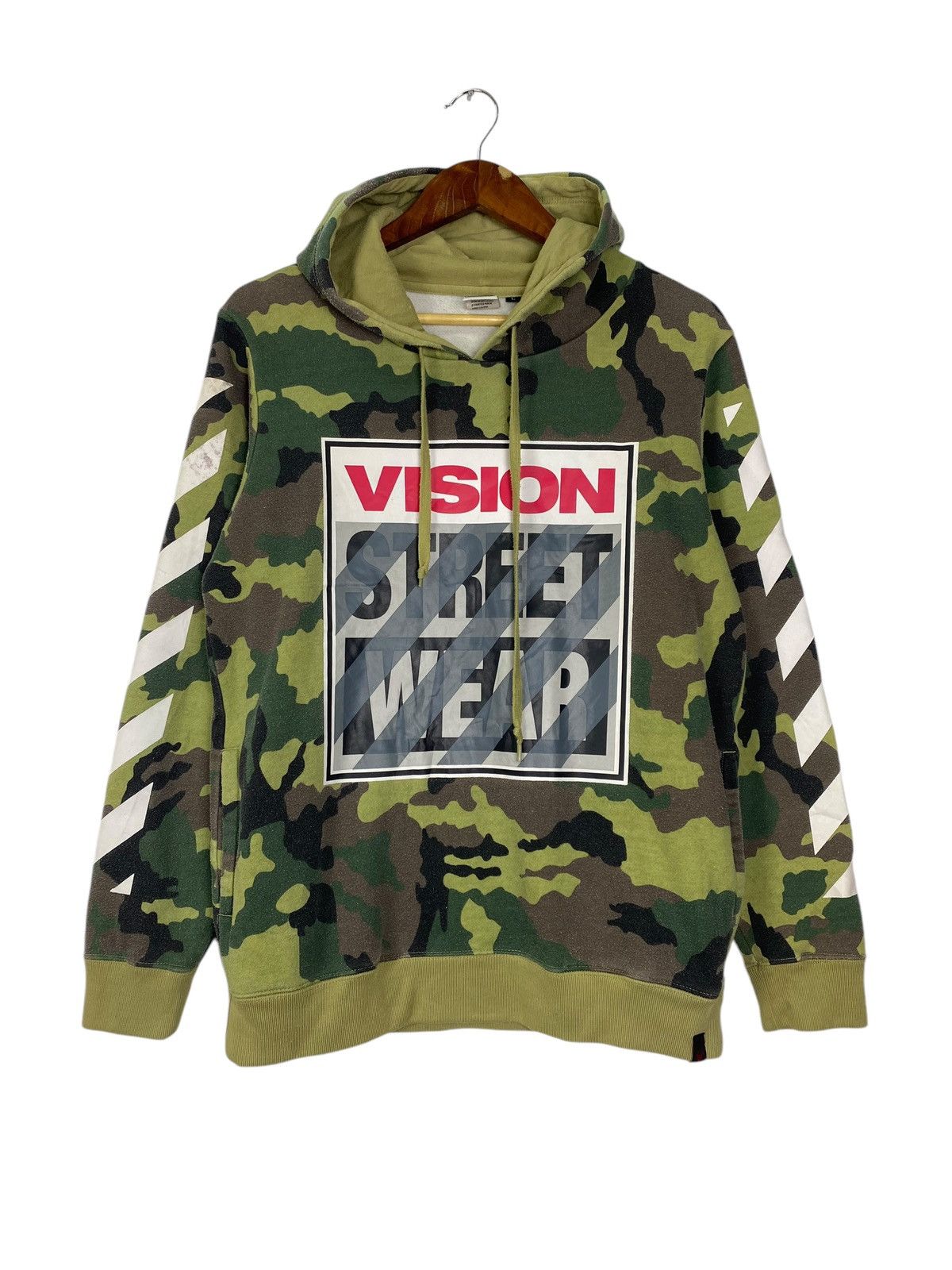 Vision Streetwear Vision Streetwear off -white design hoodies Size US L / EU 52-54 / 3 - 1 Thumbnail