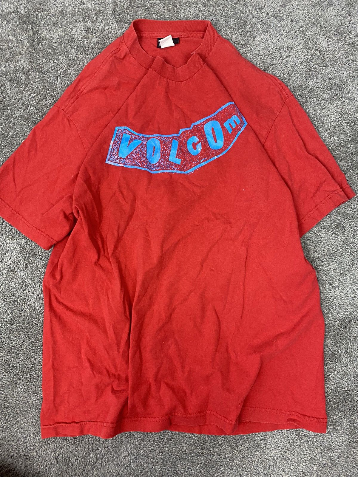 Vintage × Volcom Y2k red volcom tshirt Size US M / EU 48-50 / 2 - 1 Thumbnail