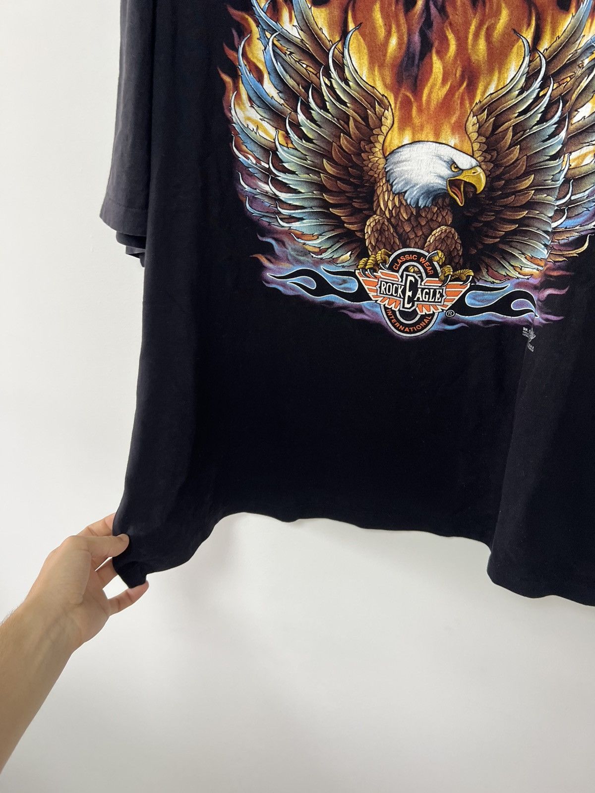 Harley Davidson Vintage 90’s Harley Davidson International Rock Eagle sz 3XL Size US XXL / EU 58 / 5 - 11 Thumbnail