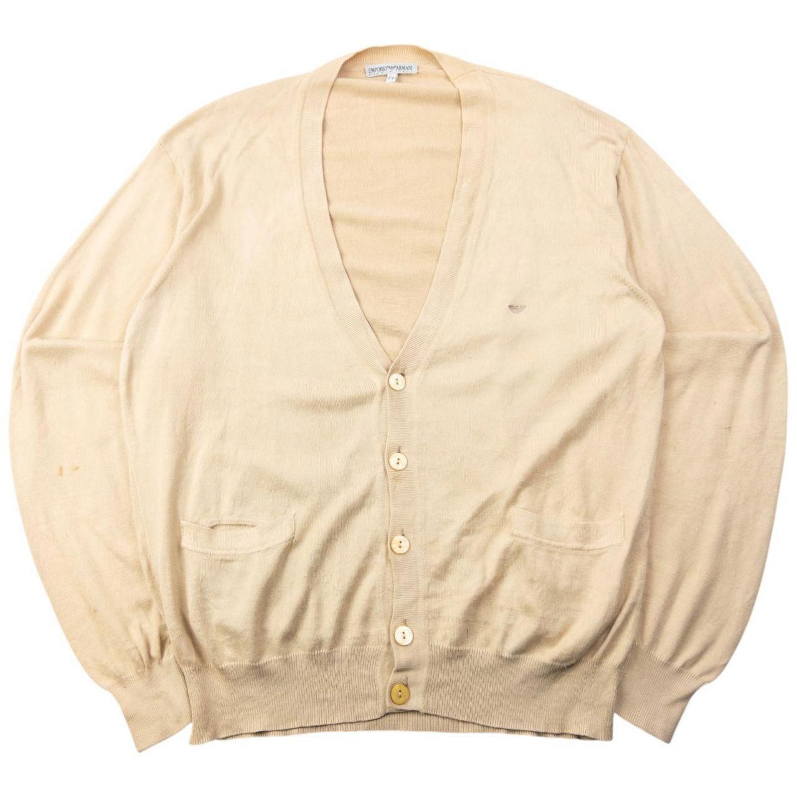 Emporio Armani 90s archival Knitted wool sweater wings Emporio 
