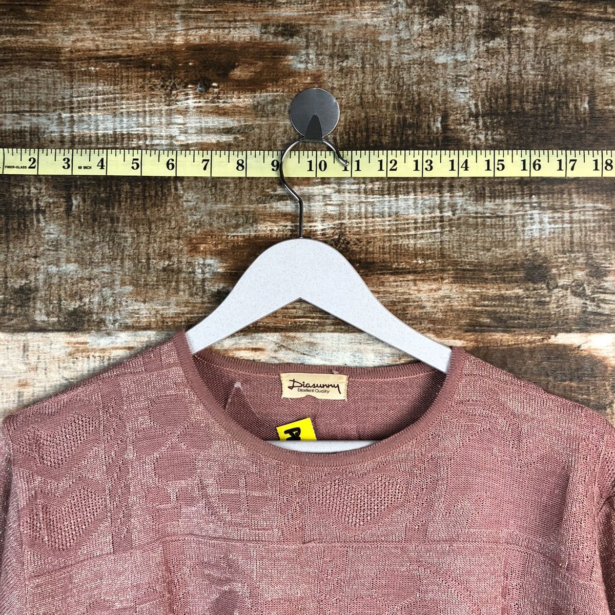 Homespun Knitwear × Japanese Brand Dia Sunny vintage Pink Knitwear #A1569 Size M / US 6-8 / IT 42-44 - 4 Thumbnail