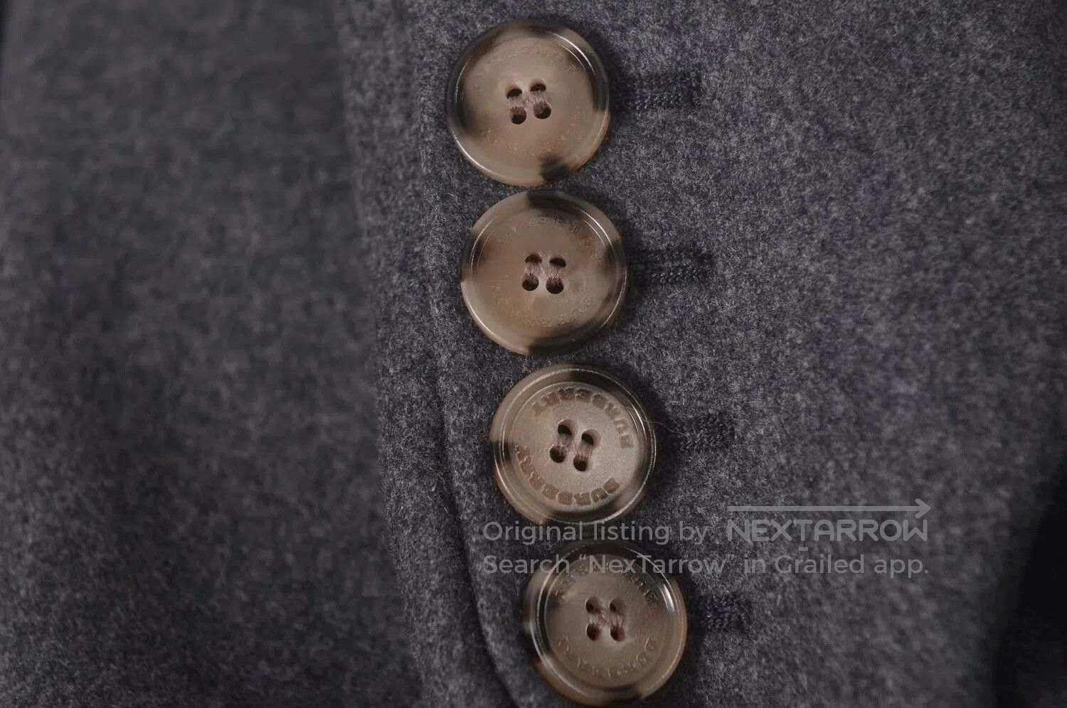 Burberry Burberry Gray Wool Coat Size 36. Size XS / US 0-2 / IT 36-38 - 9 Thumbnail
