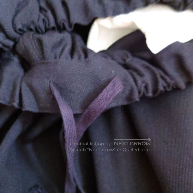 Comme des Garcons Comme Des Garcons size S Black vintage lace design half sk Size 23" - 8 Thumbnail