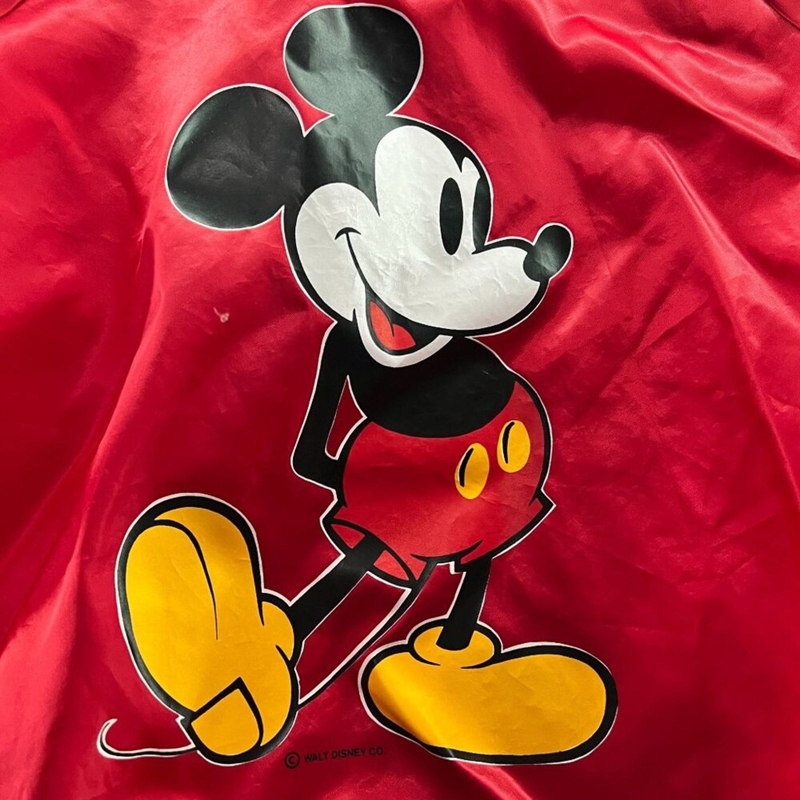 Chalk Line Vintage 90s Disney Minnie Mickey Mouse Satin Jacket Xlarge Size US XL / EU 56 / 4 - 6 Thumbnail