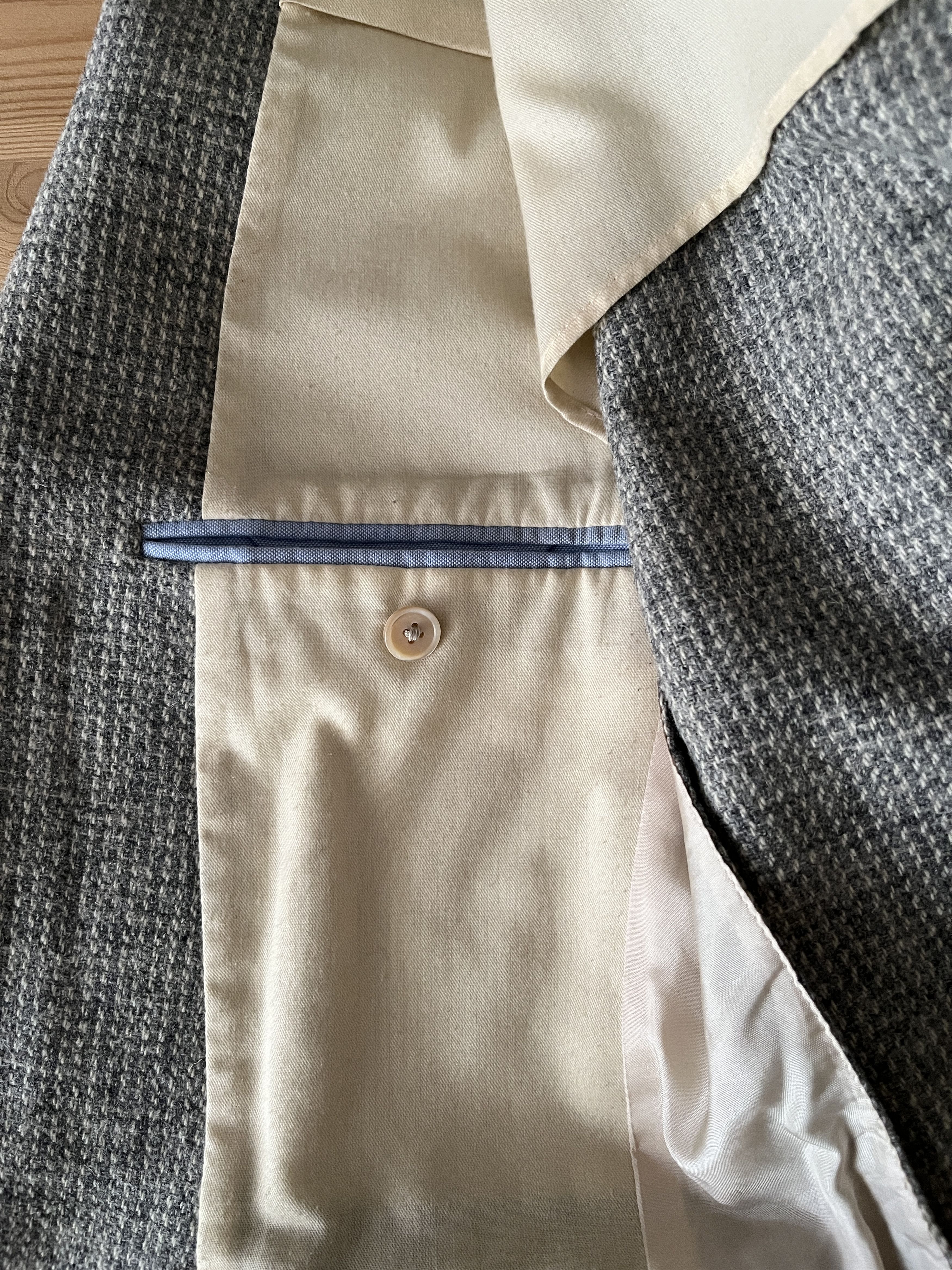 Gant Rugger Gant Rugger Wool Textured light gray sportcoat, 34 / 44 Size 34R - 9 Thumbnail