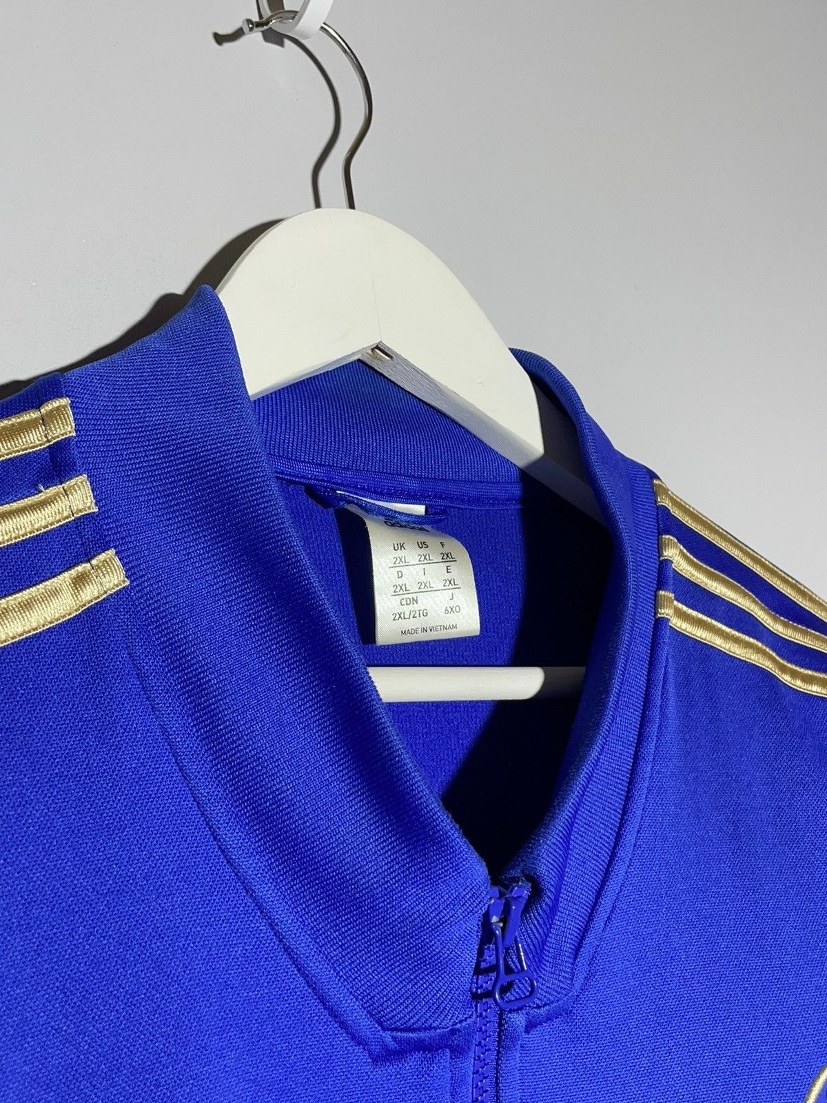 Adidas × Chelsea Soccer Chelsea Adidas 2012 Football Bomber Jacket Size US XXL / EU 58 / 5 - 7 Thumbnail