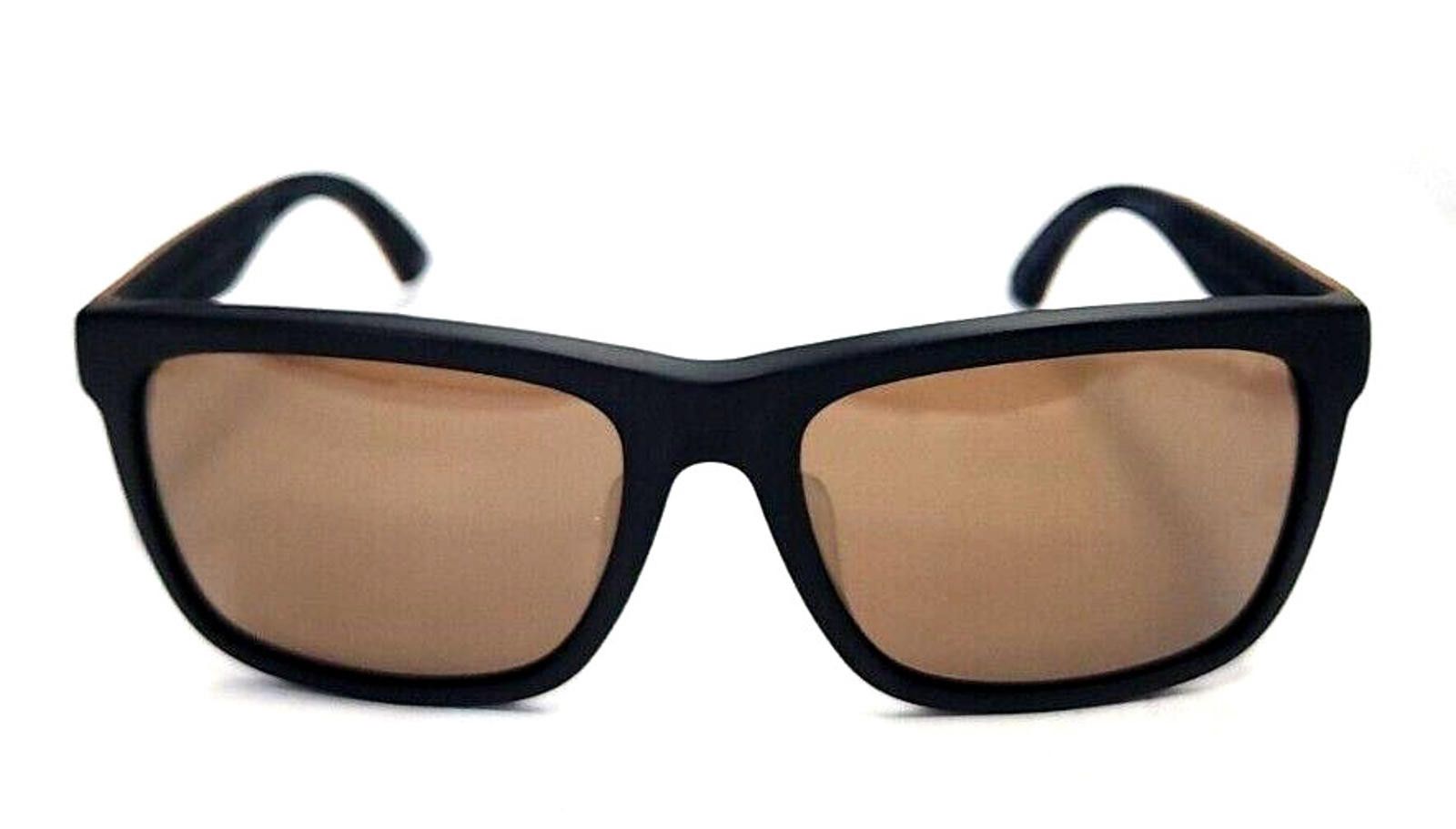 Puma Puma PU0040SA 001 Suede Black Sunglasses 56-18 140 New Size ONE SIZE - 4 Thumbnail