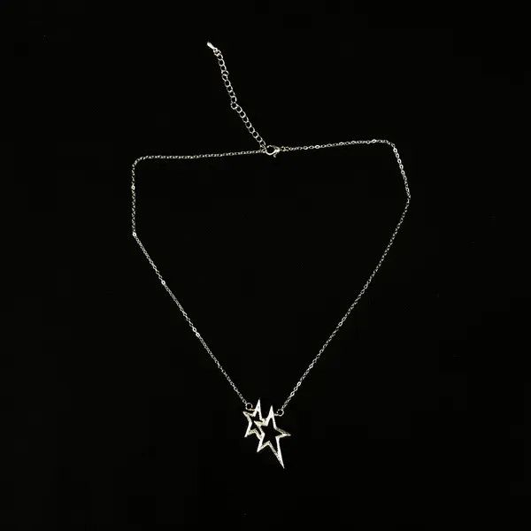 VIBE Crystal Star Necklace Pop Chain Jewelry Size ONE SIZE - 3 Thumbnail