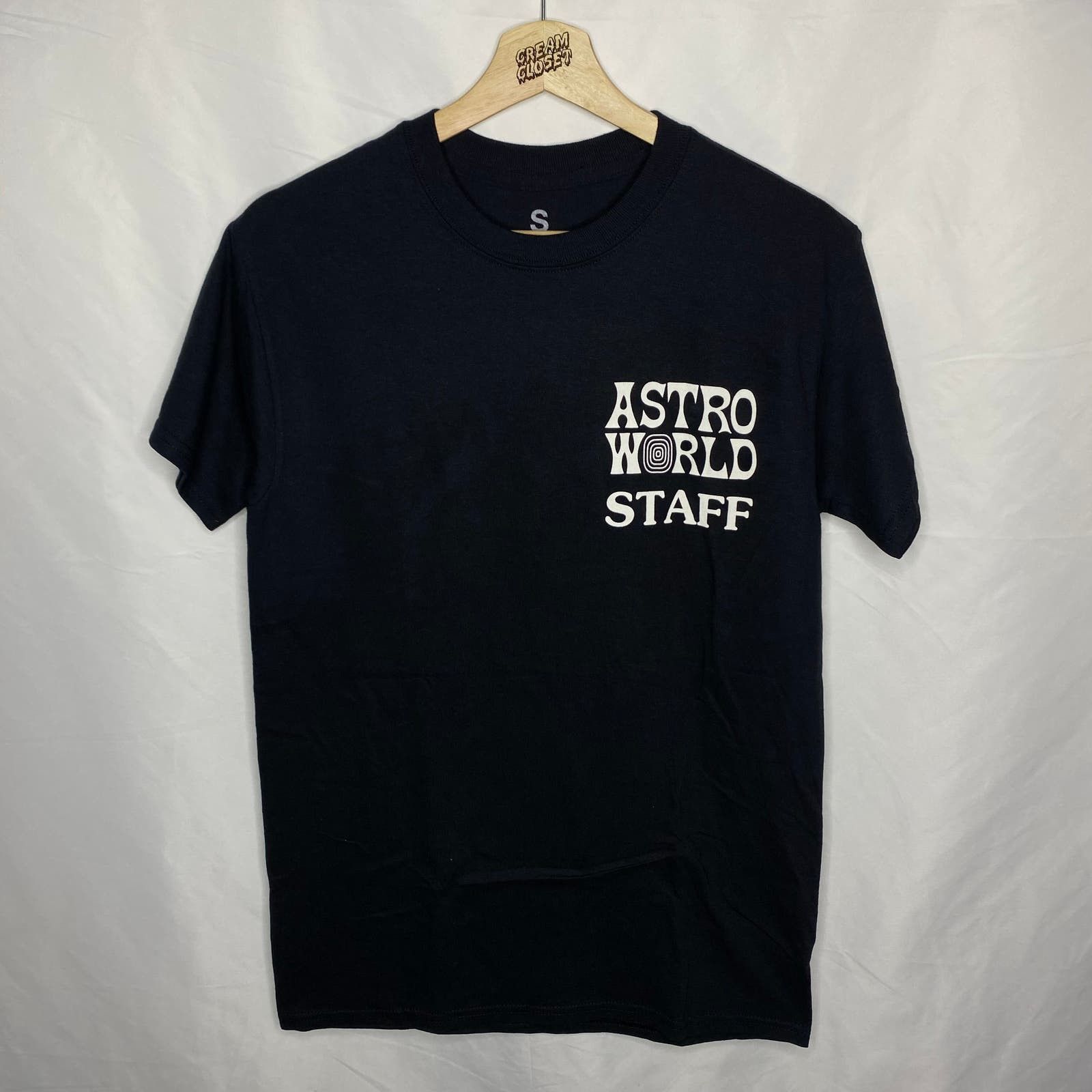 Travis Scott Cactus Jack Astroworld Staff Hip Hop Rap Tour Merch Tee S Size US S / EU 44-46 / 1 - 2 Thumbnail