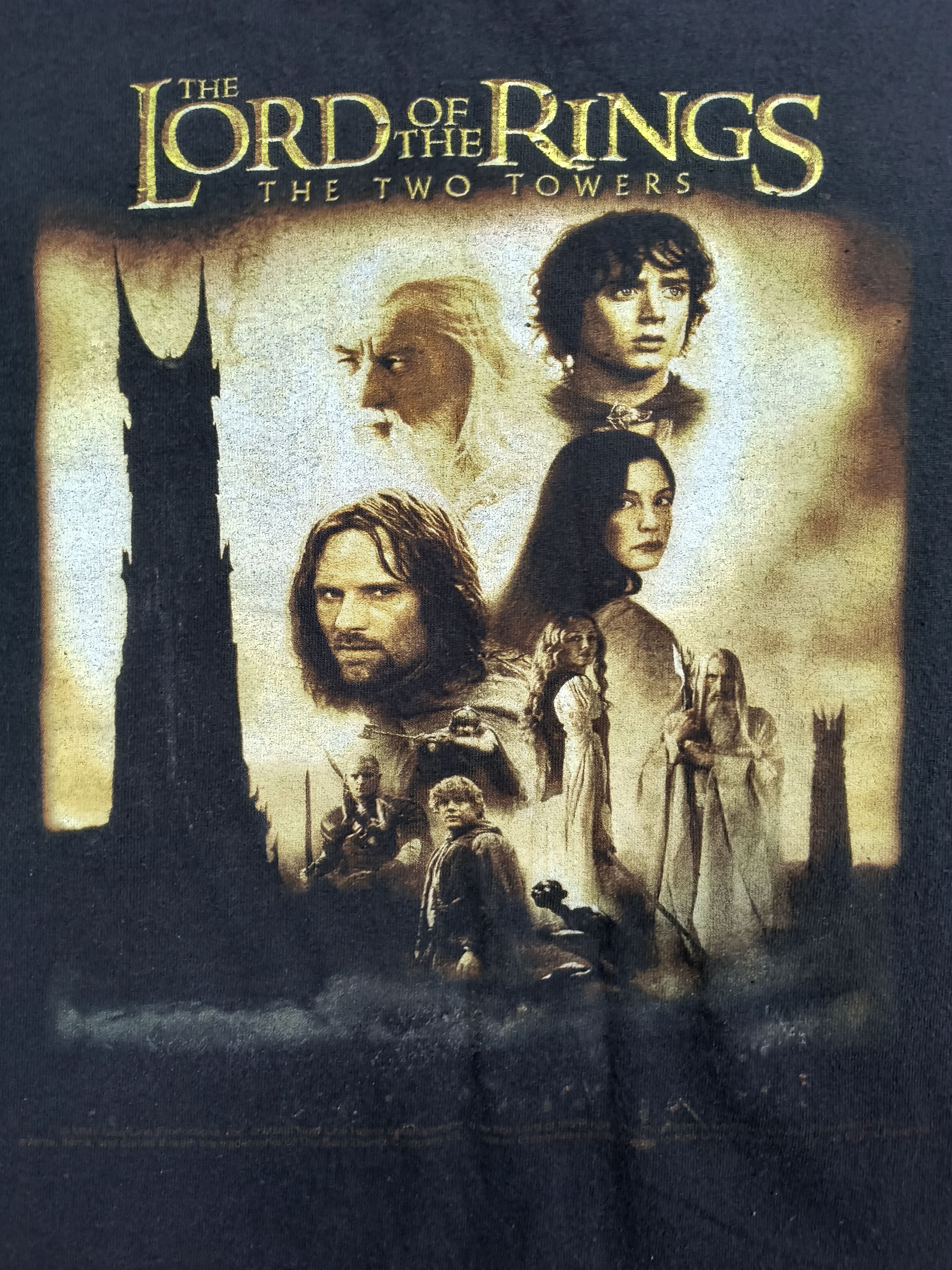Delta Vintage Y2K Lord of the rings 2002 tee Size US XL / EU 56 / 4 - 1 Thumbnail