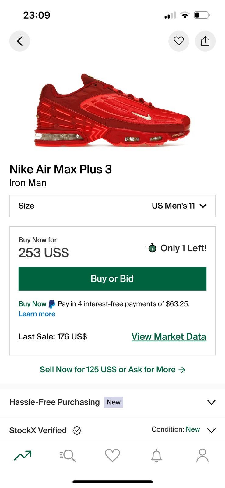 Nike Nike Air Max Plus 3 Size US 11 / EU 44 - 7 Thumbnail