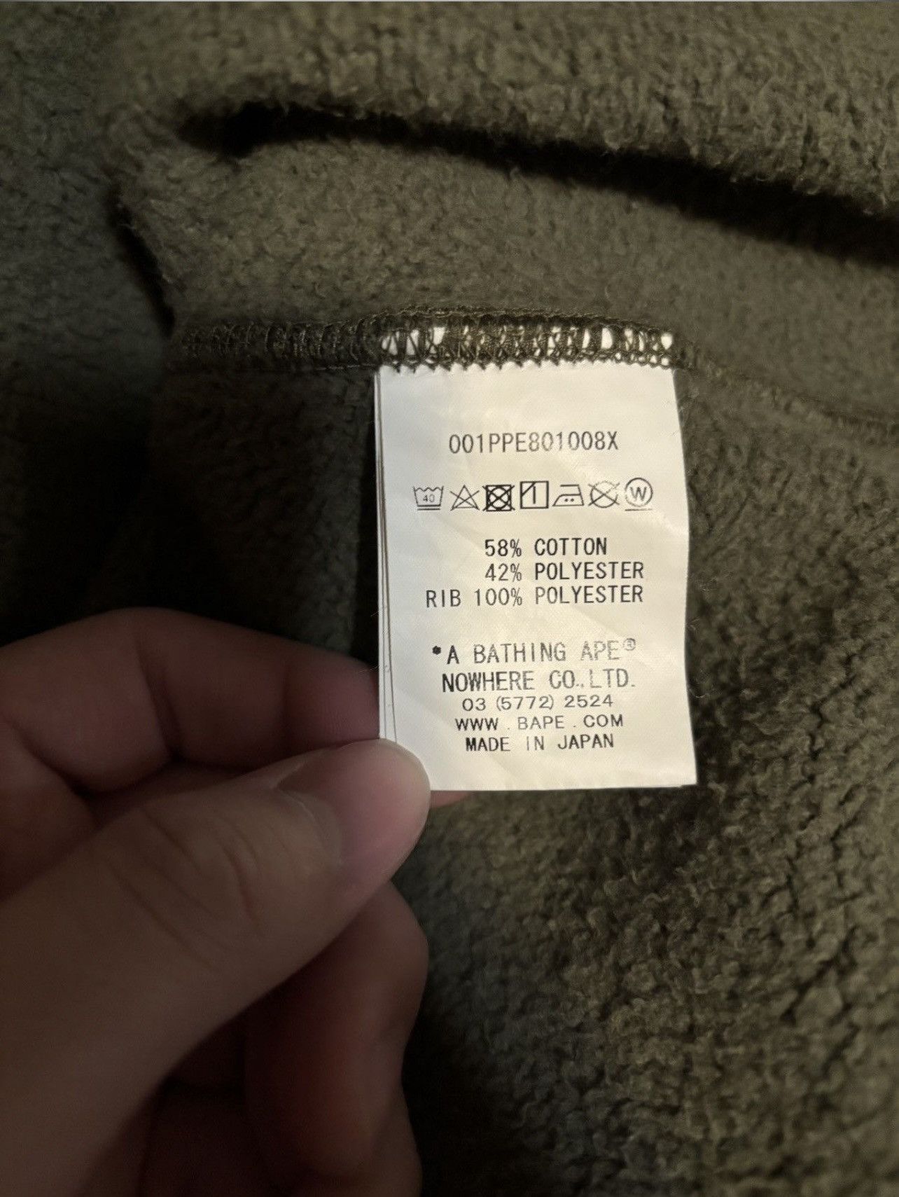 Bape 1st Camo College Wide Pullover Hoodie Size US L / EU 52-54 / 3 - 3 Thumbnail
