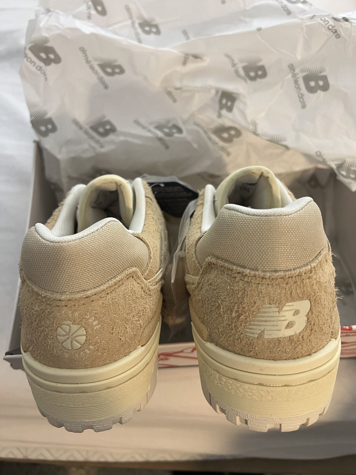 Aime Leon Dore × New Balance Aime Leon Dore New Balance 550 Brown White ALD x NB BB550DA1 Size US 7 / EU 40 - 2 Thumbnail