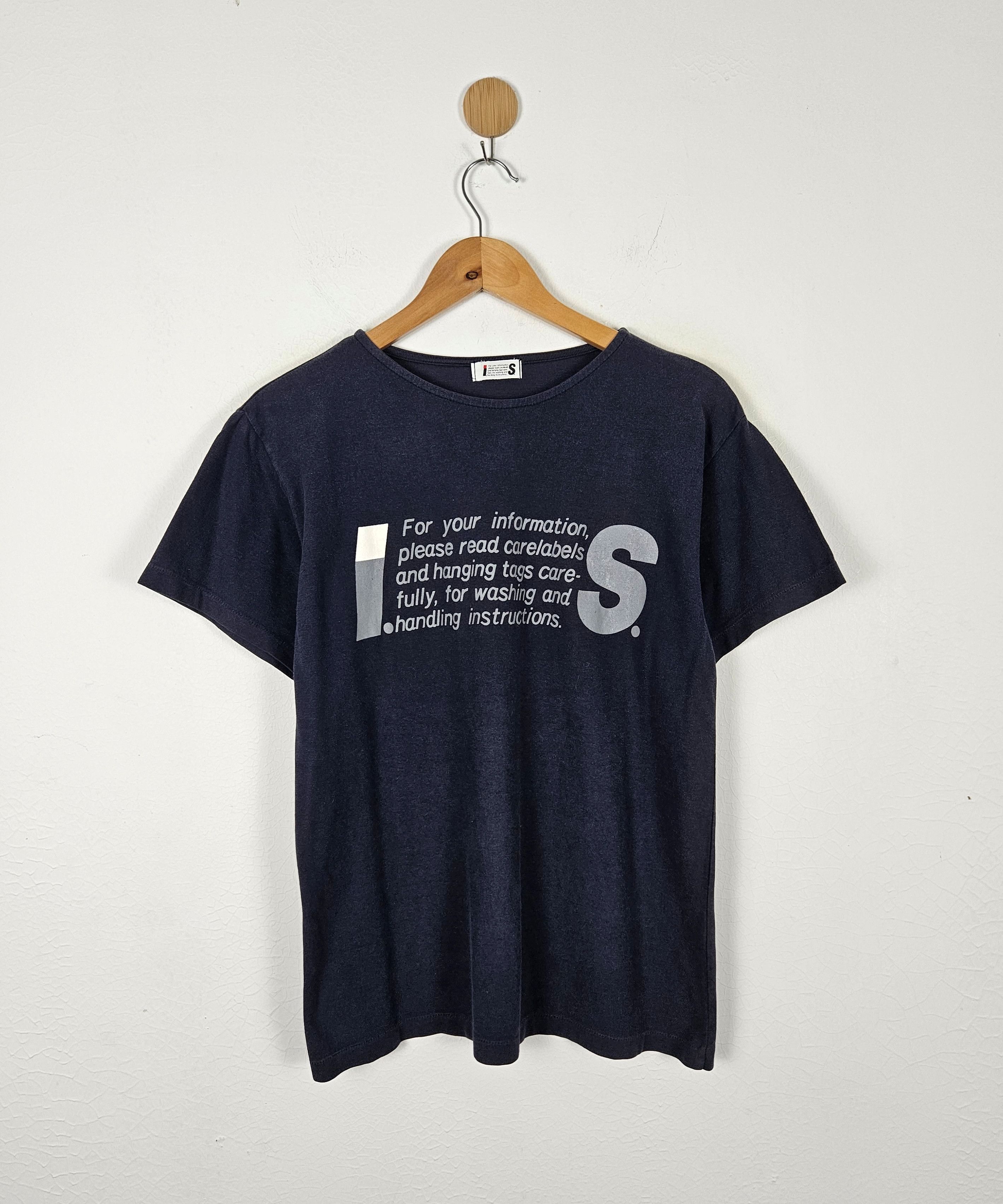 Issey Miyake IS logo Tsumori Chisato shirt