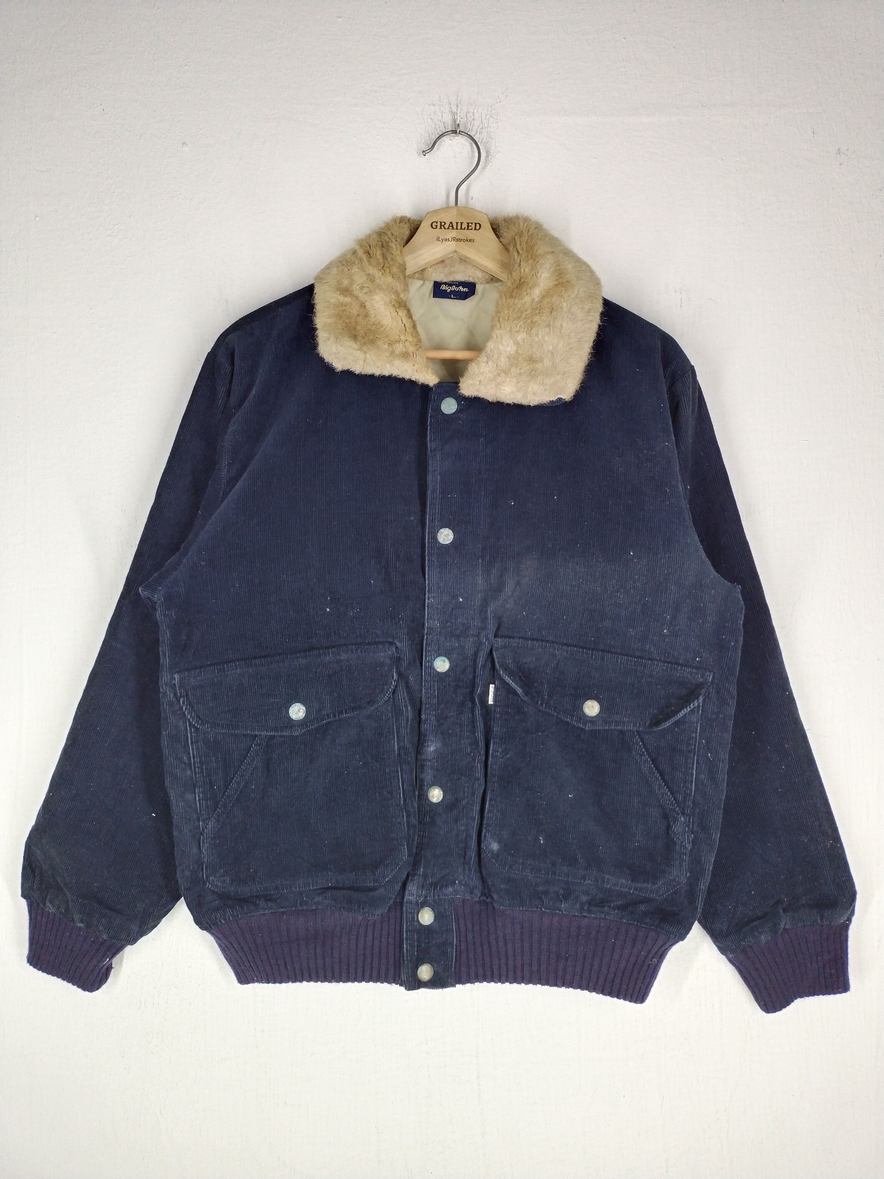 Big John Vintage Big John 90's Men's Corduroy Sports Jacket Size US L / EU 52-54 / 3 - 1 Thumbnail