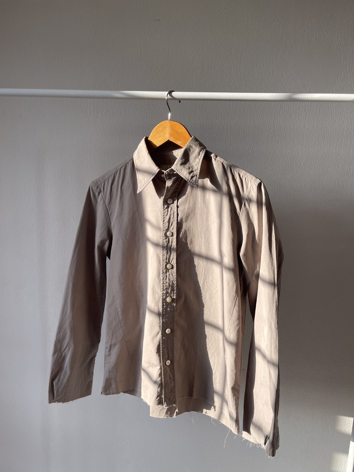 2001 Number Nine Knight Cropped Shirt