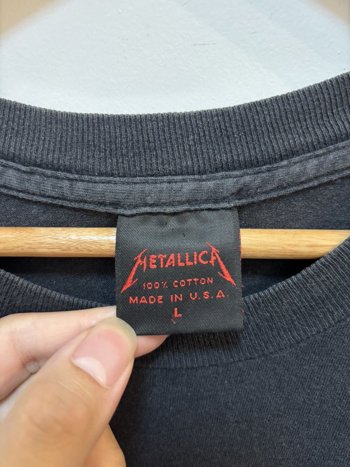 Metallica Vintage 1992 Metallica The Unforgiven Executioner Size US L / EU 52-54 / 3 - 4 Thumbnail