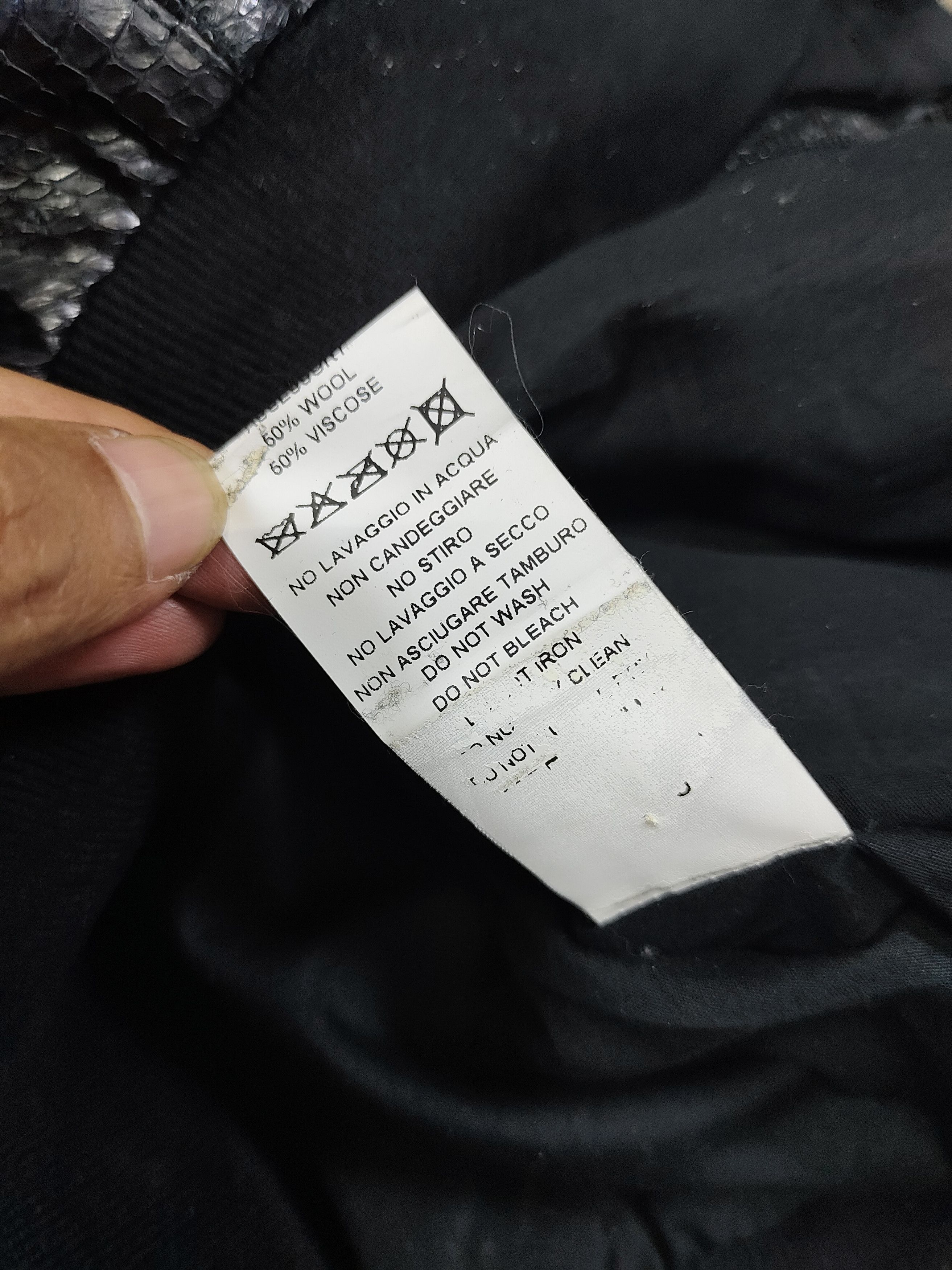 Andrea Pompilio Andrea Pompilio Snakeskin Geometric Pacthwork Archive Bomber Size US M / EU 48-50 / 2 - 13 Thumbnail
