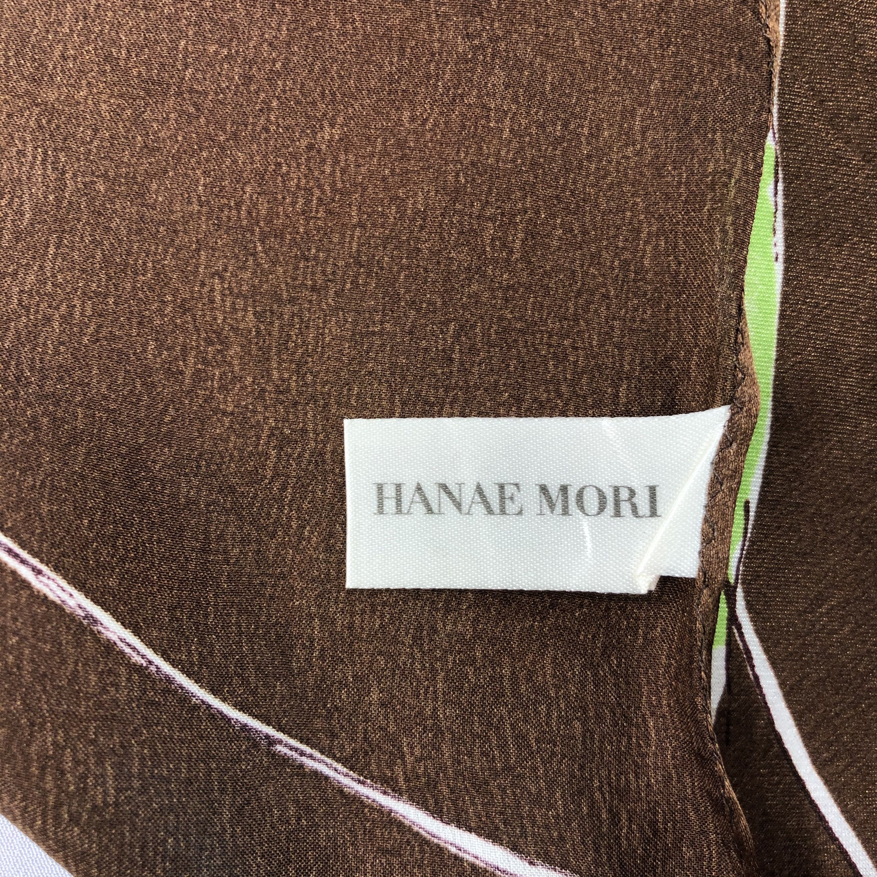 Hanae Mori Vintage Hanae Mori Silk Scarf Size ONE SIZE - 4 Thumbnail