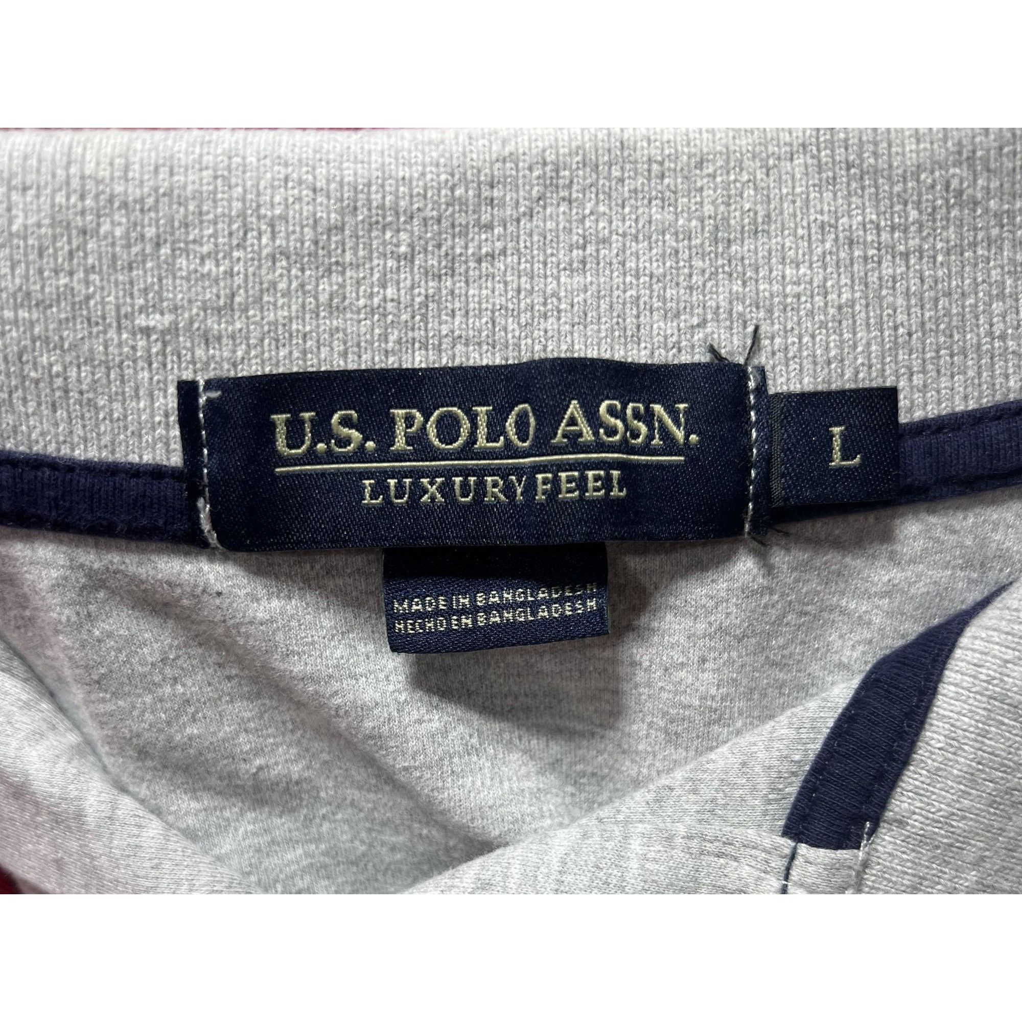 Other U.S Polo ASSN - Men's Short Sleeve T-Shirt - Grey - Large Size US L / EU 52-54 / 3 - 9 Thumbnail