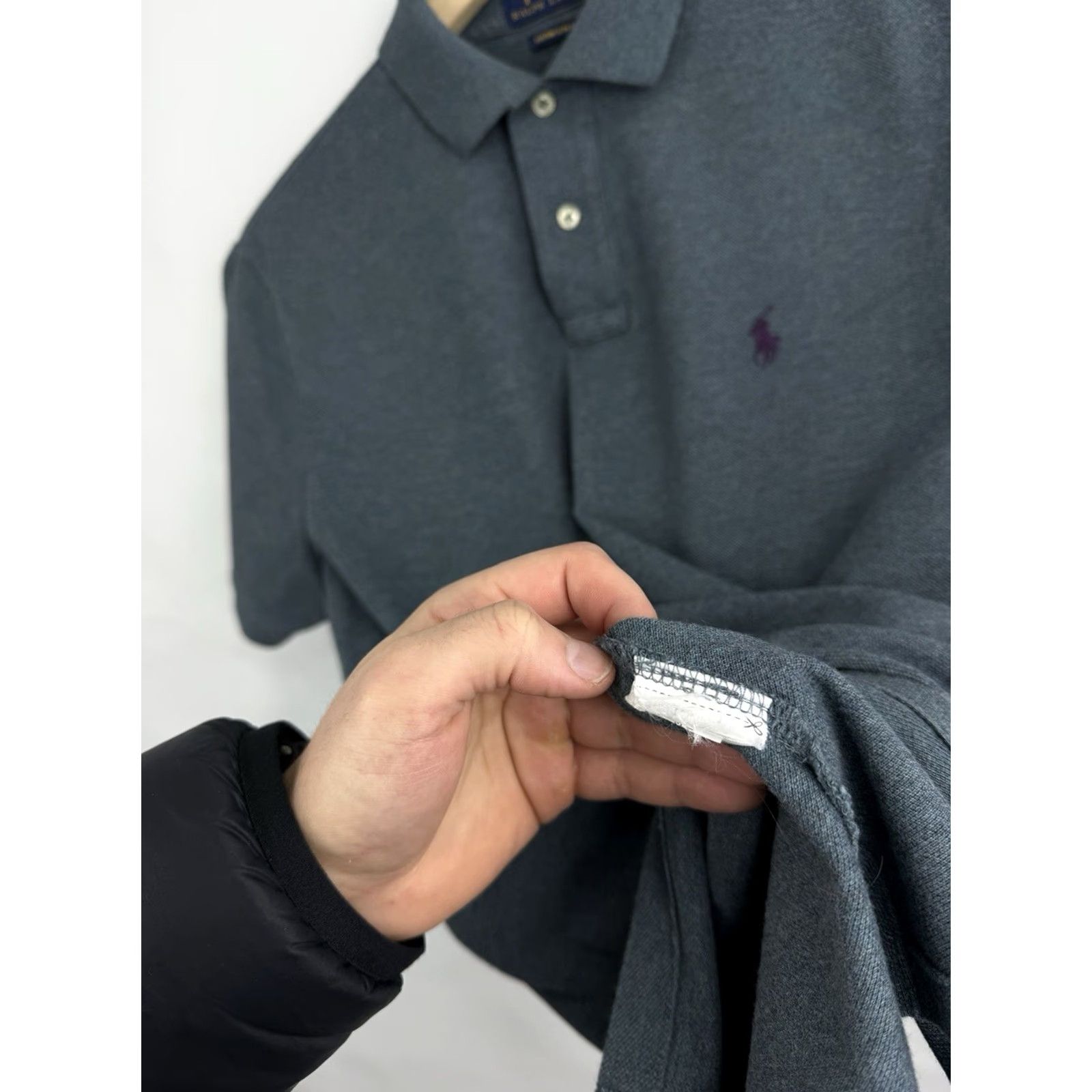 Ralph Lauren Polo Ralph Lauren Purple Logo Custom Slim Fit Polo T-Shirt M Blue Mens Slim Fit Logo Polo Shirt Size US M / EU 48-50 / 2 - 6 Thumbnail