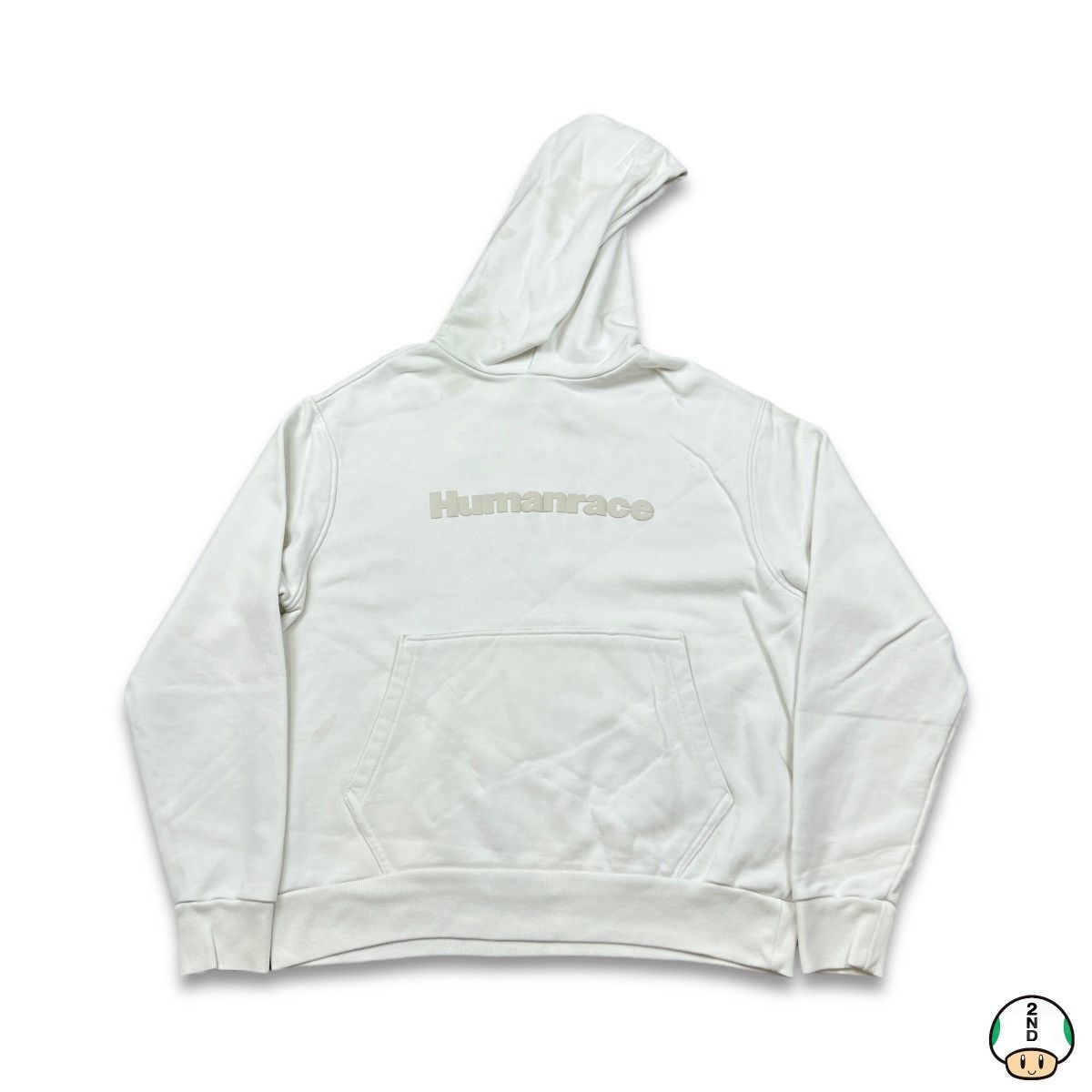 Adidas × Pharrell Pharrell Adidas Humanrace Hoodie Pullover Hooded Sweatshirt Size US L / EU 52-54 / 3 - 1 Thumbnail