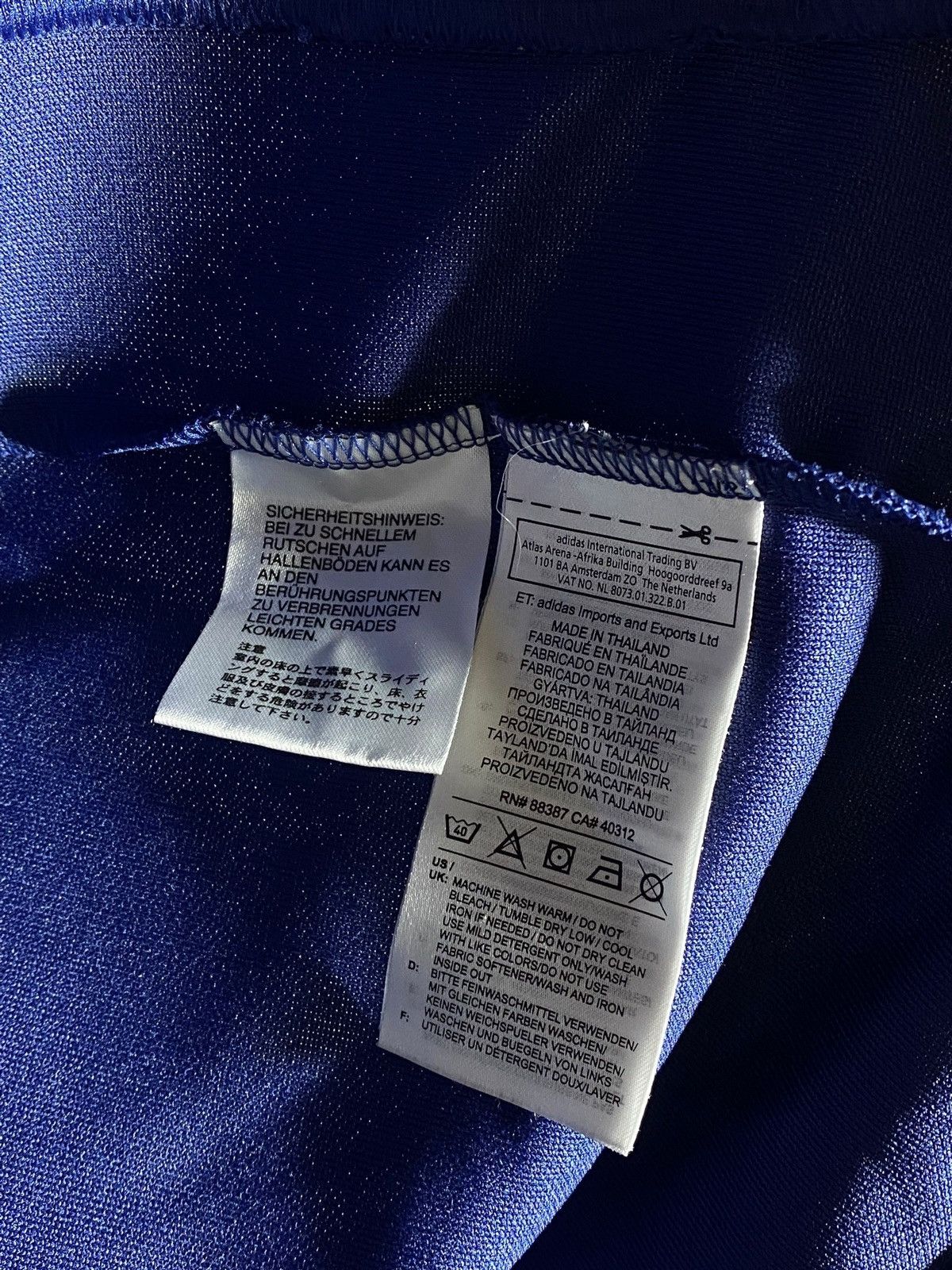 Adidas Adidas Sweden National Team Training Track Top 1/4 zip Size US L / EU 52-54 / 3 - 18 Thumbnail