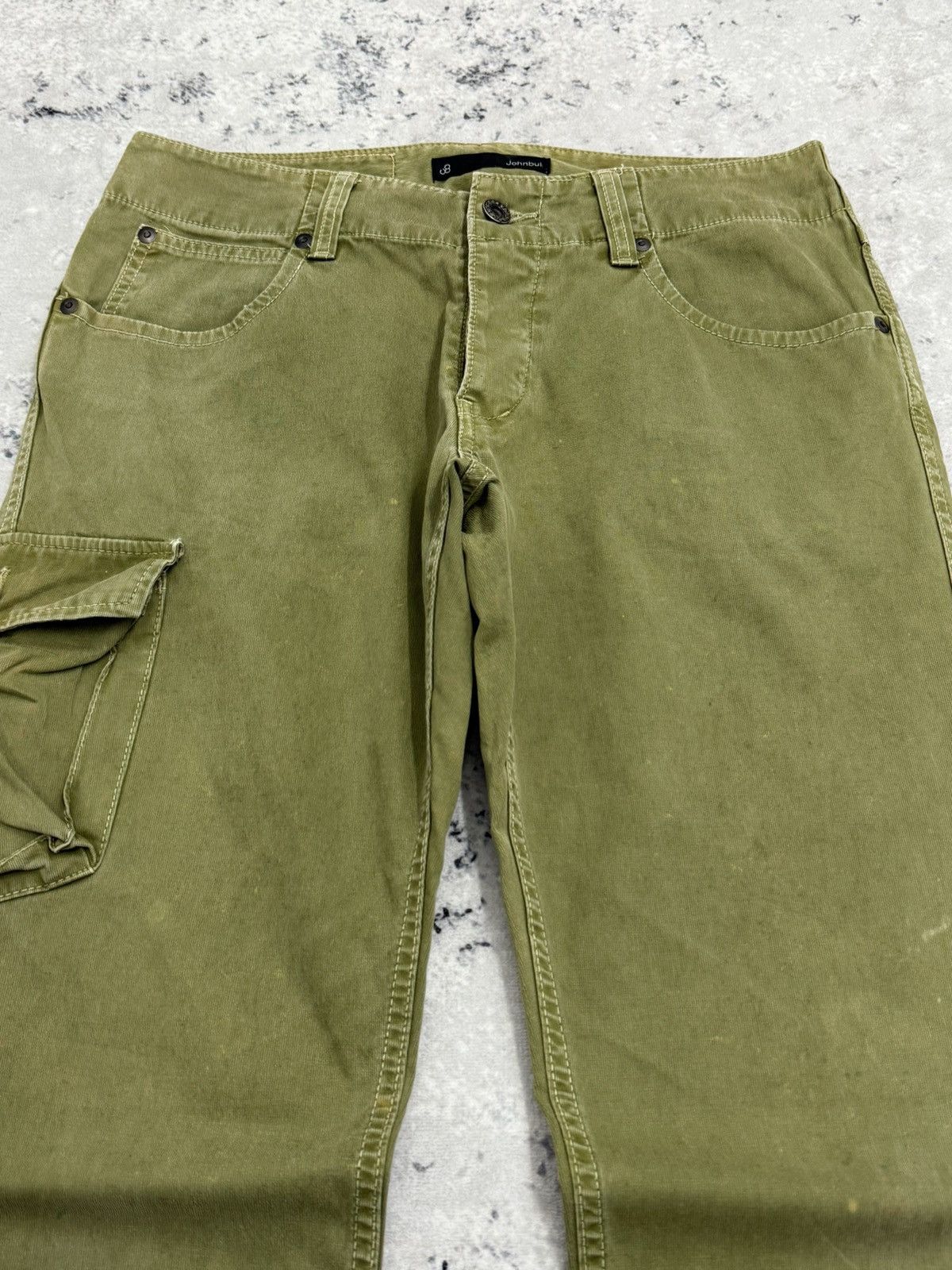 Johnbull Vintage JOHN BULL Japan Cargo Slim Fit Low Rise Pants Size US 28 / EU 44 - 3 Thumbnail