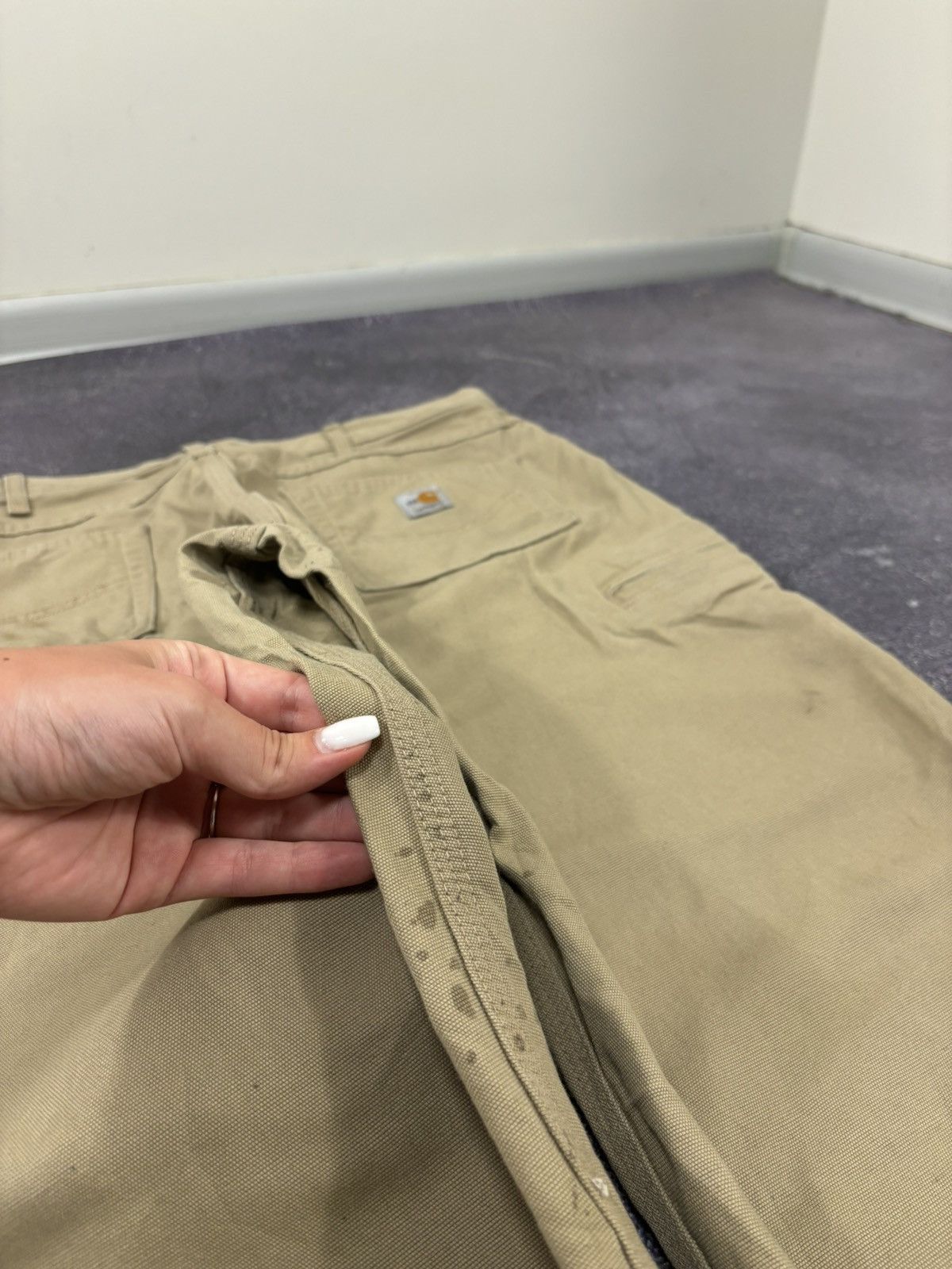 Carhartt Vintage Carhartt Flame Resistant Work Carpenter Baggy Pants Size US 36 / EU 52 - 6 Thumbnail