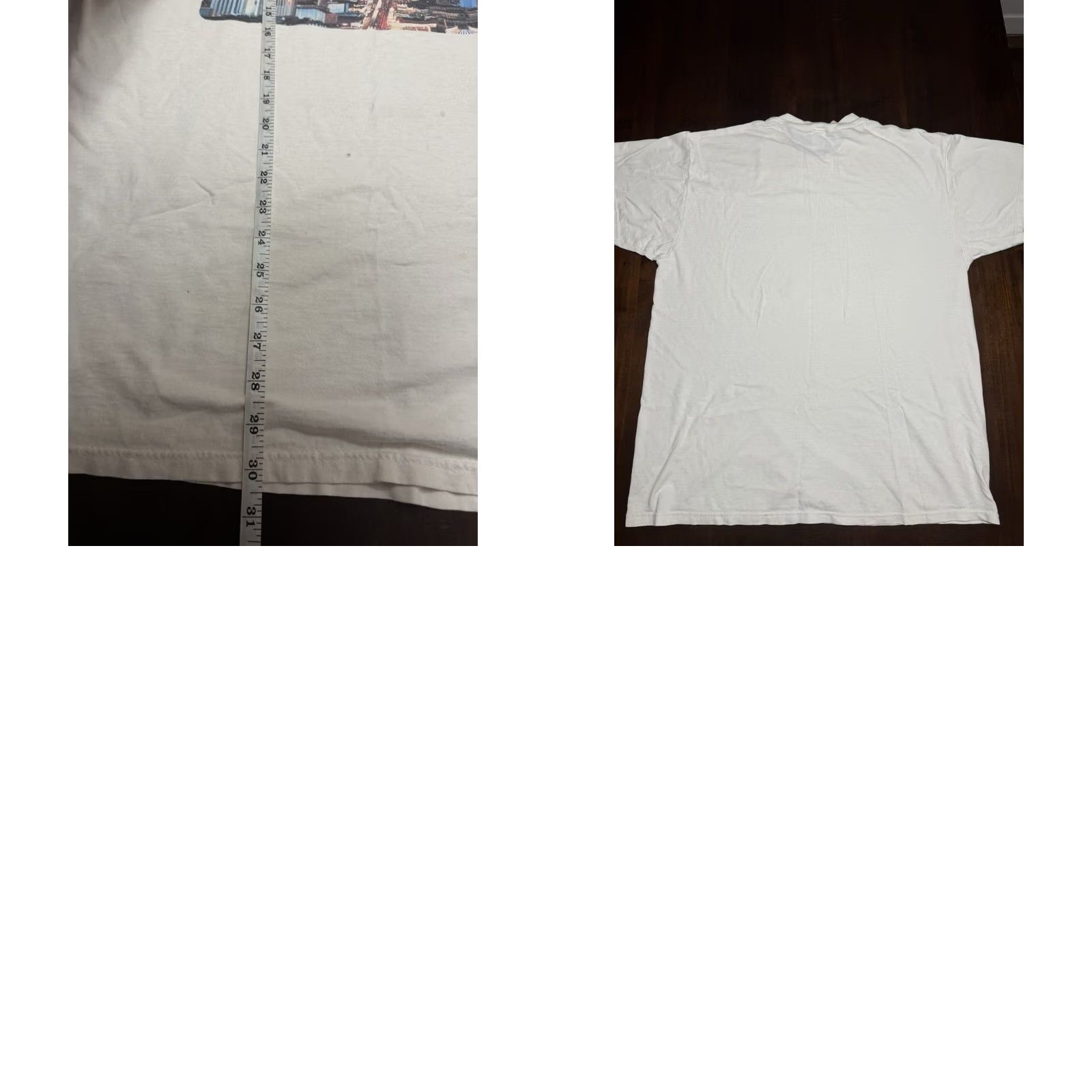 Delta VINTAGE Las Vegas Shirt Mens XL White Y2K Graphic Print Skyline “Visa Las Vegas” Size US XL / EU 56 / 4 - 8 Thumbnail