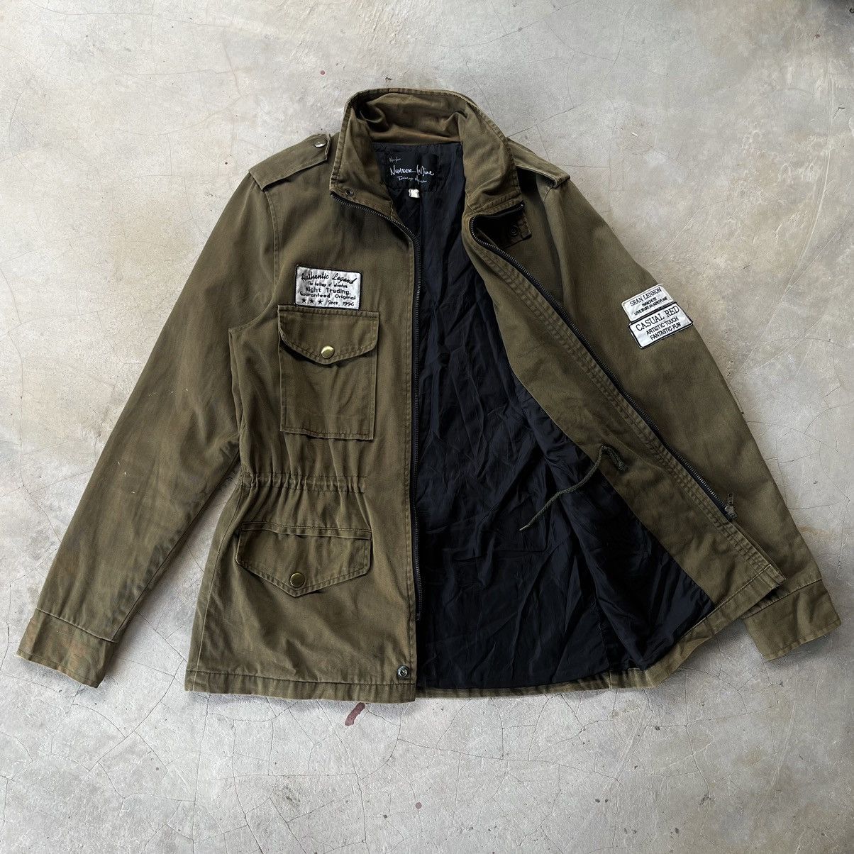 Number (N)ine AW03 Number Nine Military M65 Field Jacket Parka Japanese Size US S / EU 44-46 / 1 - 9 Thumbnail
