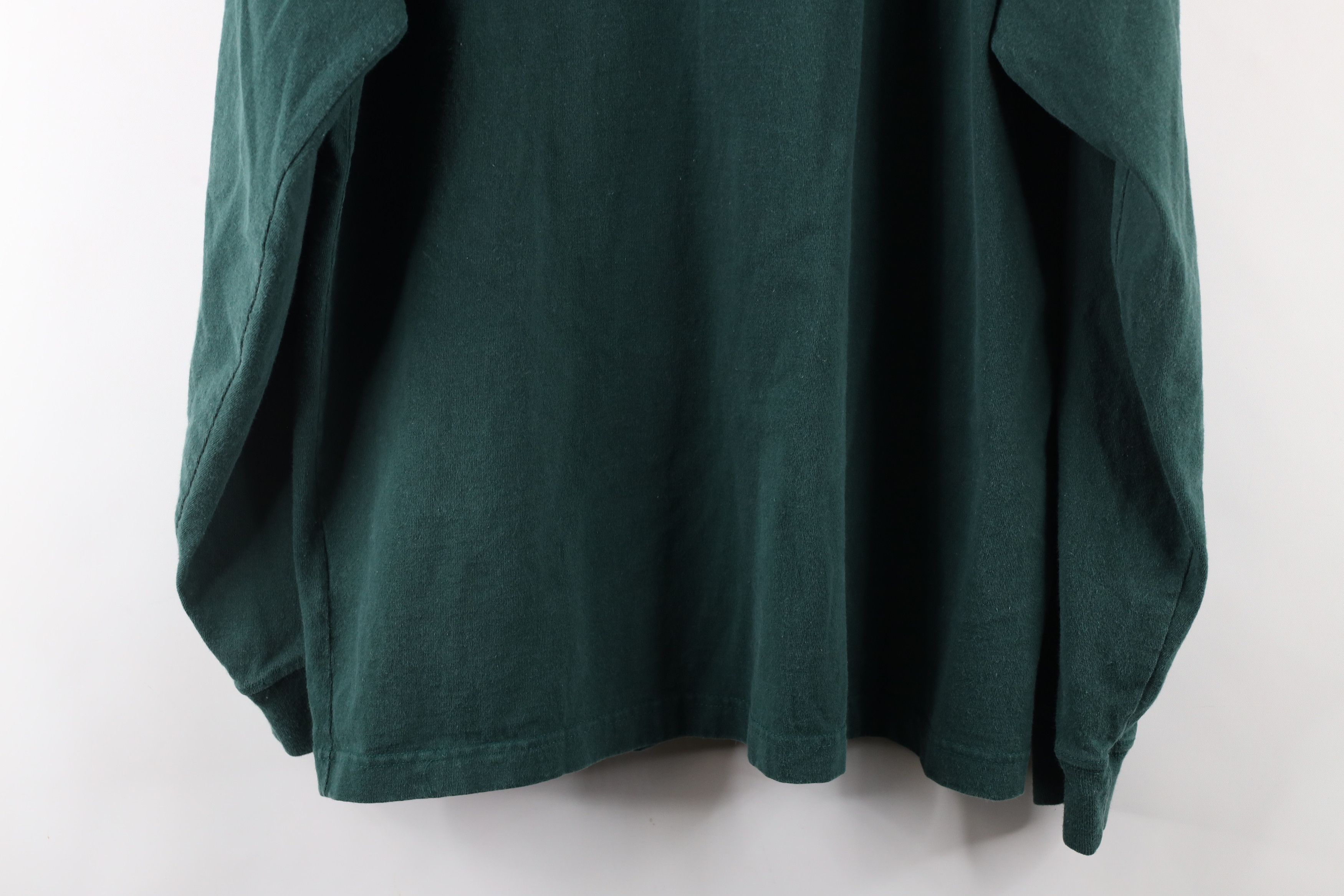 Carhartt × Vintage Vintage Carhartt Spell Out Long Sleeve Henley T-Shirt Green Size US M / EU 48-50 / 2 - 11 Thumbnail