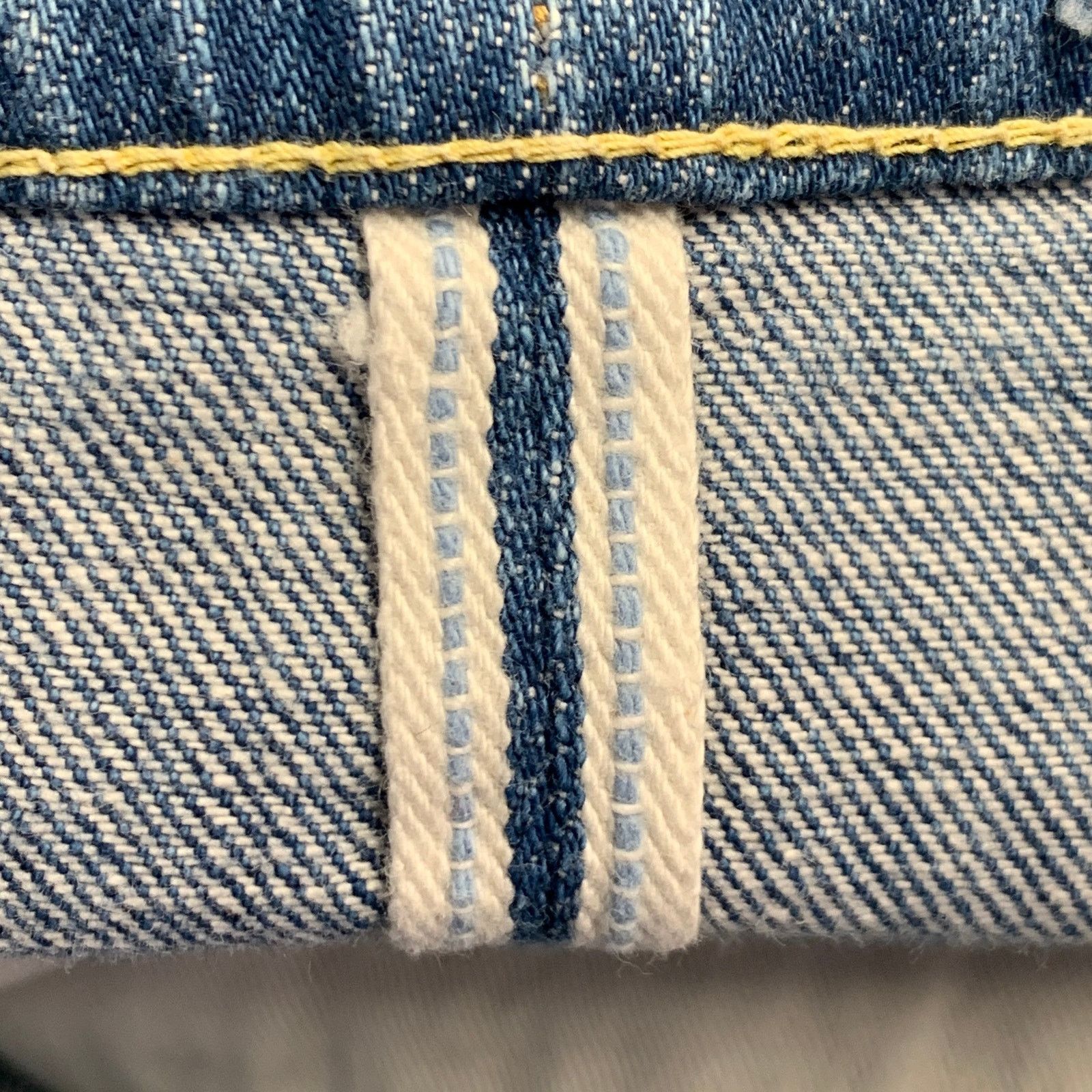 Visvim Social Sculpture 10D5 Blue Distressed Cotton Selvedge Button Size US 34 / EU 50 - 8 Thumbnail