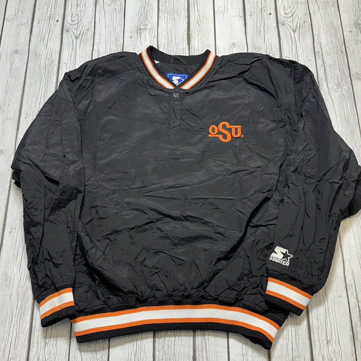 Starter Vintage Oklahoma State Cowboys windbreaker Size US XXL / EU 58 / 5 - 2 Thumbnail