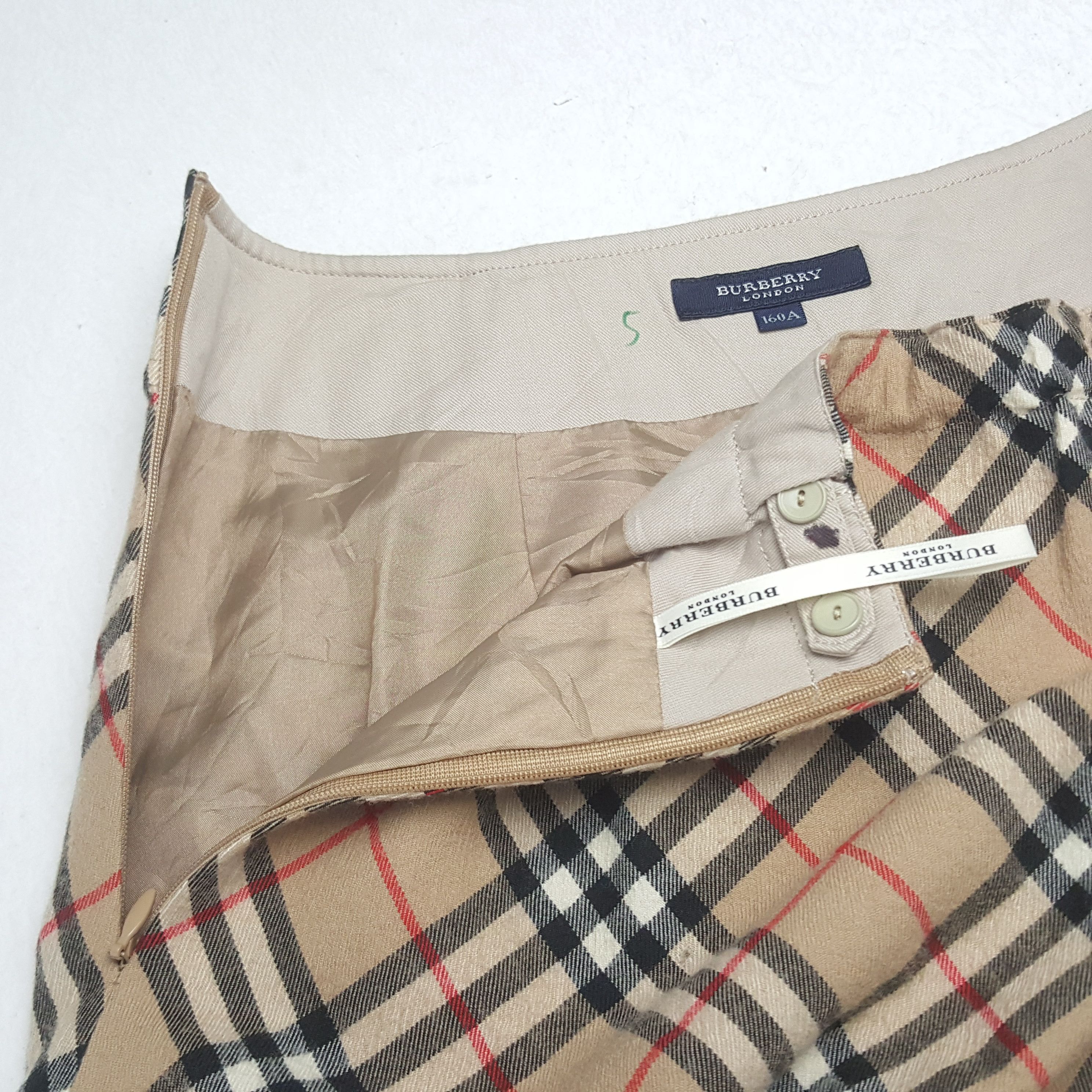 Burberry Vintage Burberry London Nova Check Skirt C280N30 Size 23" - 5 Thumbnail