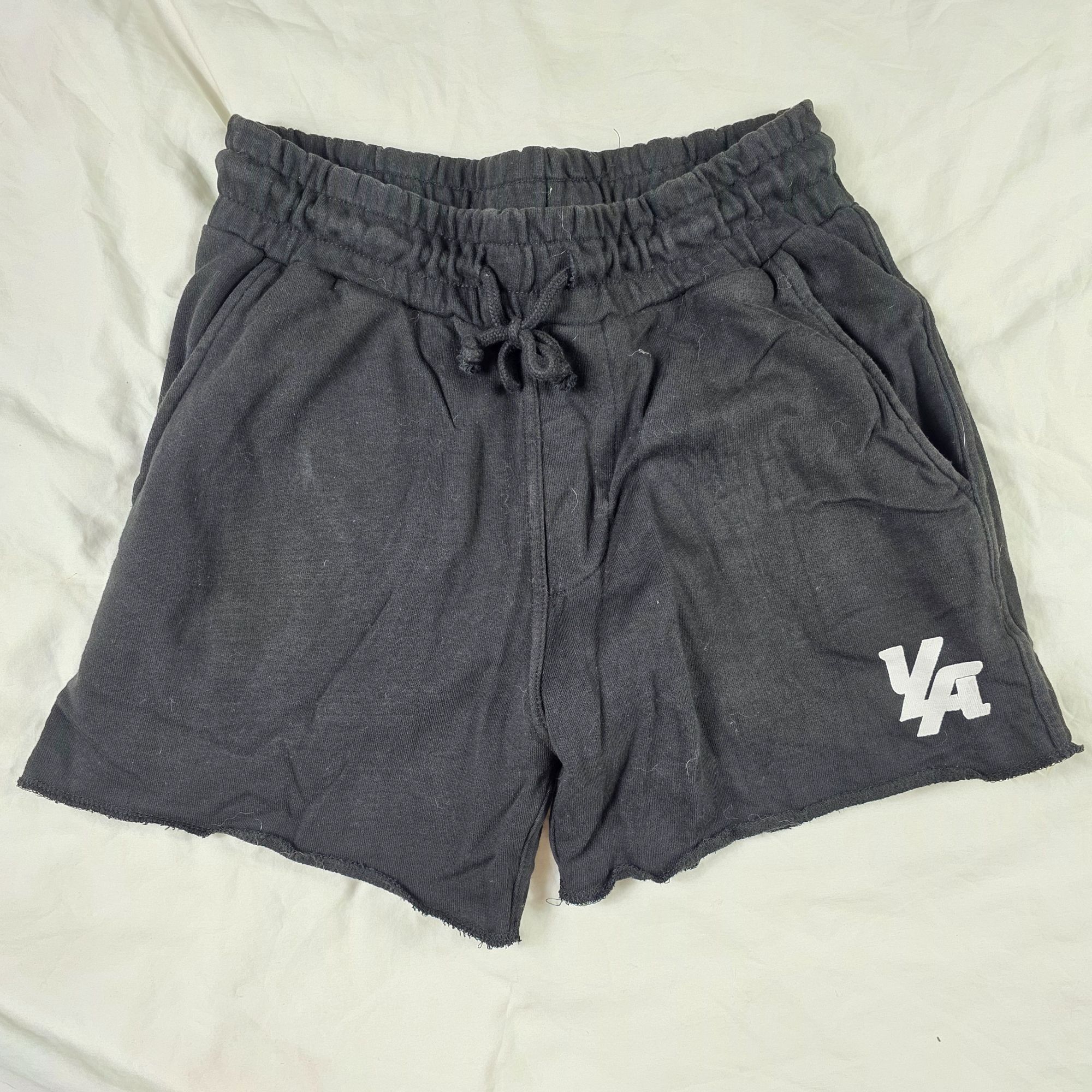 YoungLA YoungLA Womens Large Black Athletic Shorts Comfort Fit Casua Size 28" / US 6 / IT 42 - 1 Thumbnail