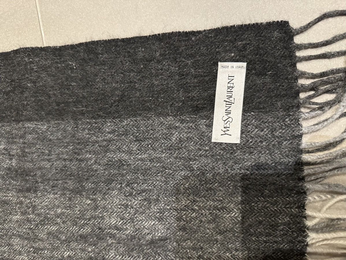 Yves Saint Laurent Wool Scarf Size ONE SIZE - 2 Thumbnail