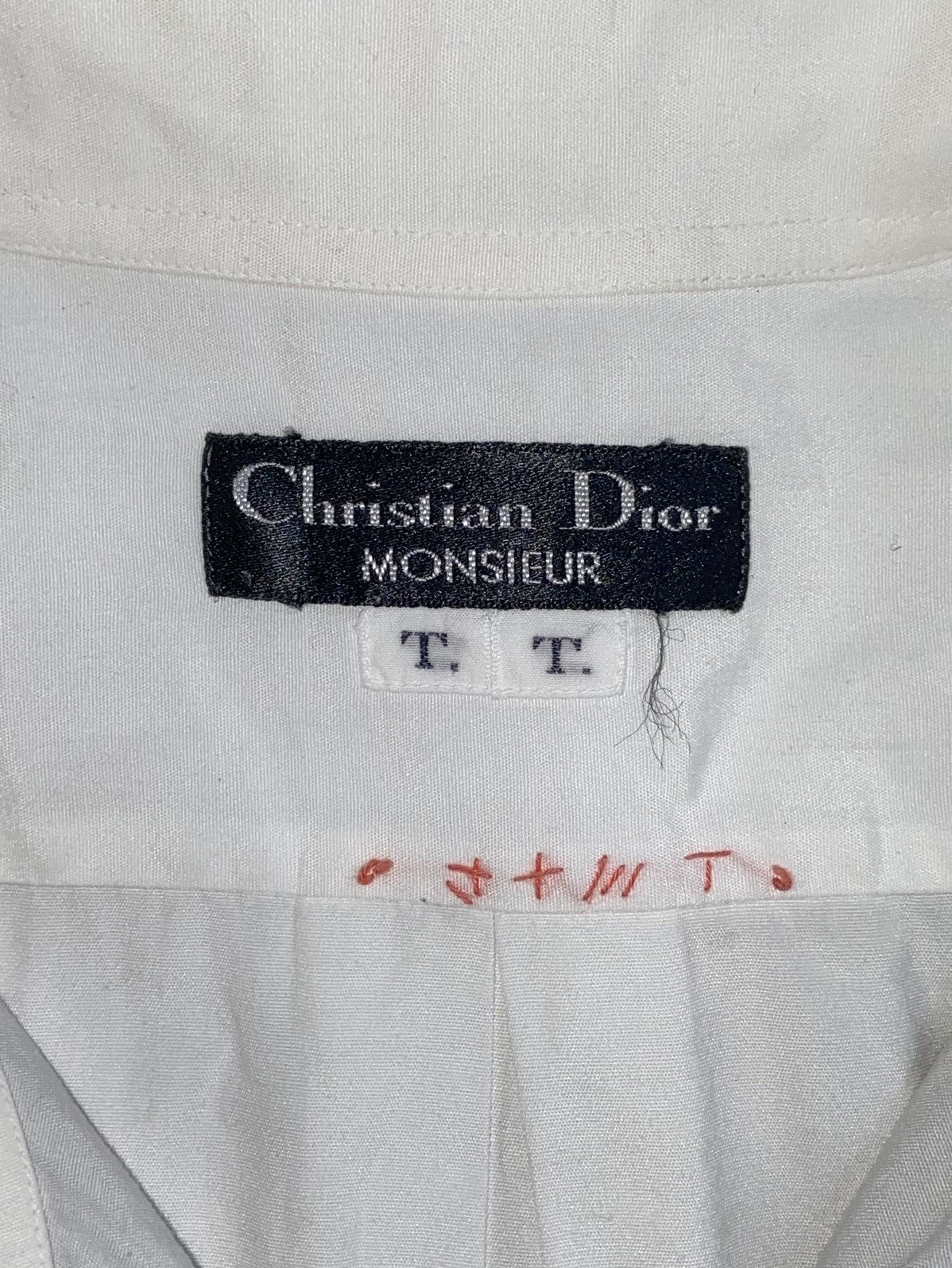 Christian Dior Monsieur CHRISTIAN DIOR MONSIEUR White Shirt Size US M / EU 48-50 / 2 - 12 Thumbnail