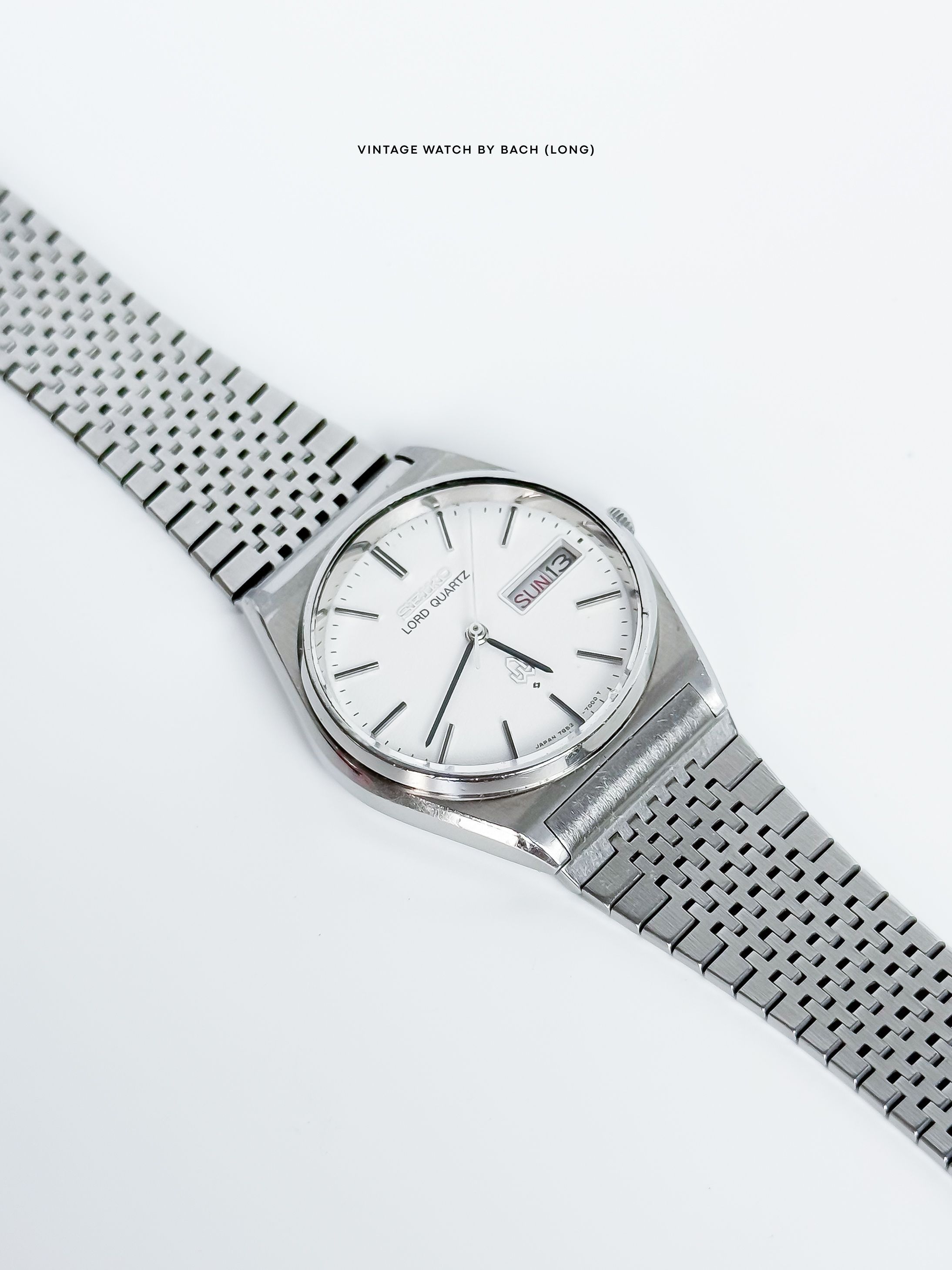 Seiko Seiko Lord Quartz 7853-7000 Minimal White Dial Size ONE SIZE - 6 Thumbnail